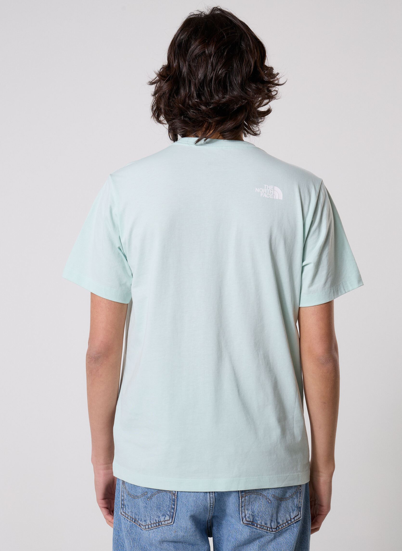 Tee-shirts M Evo Hlf Dme Reg Ss T homme bleu The North Face Tee-shirts M Evo Hlf Dme Reg Ss T homme bleu OPAL FROST