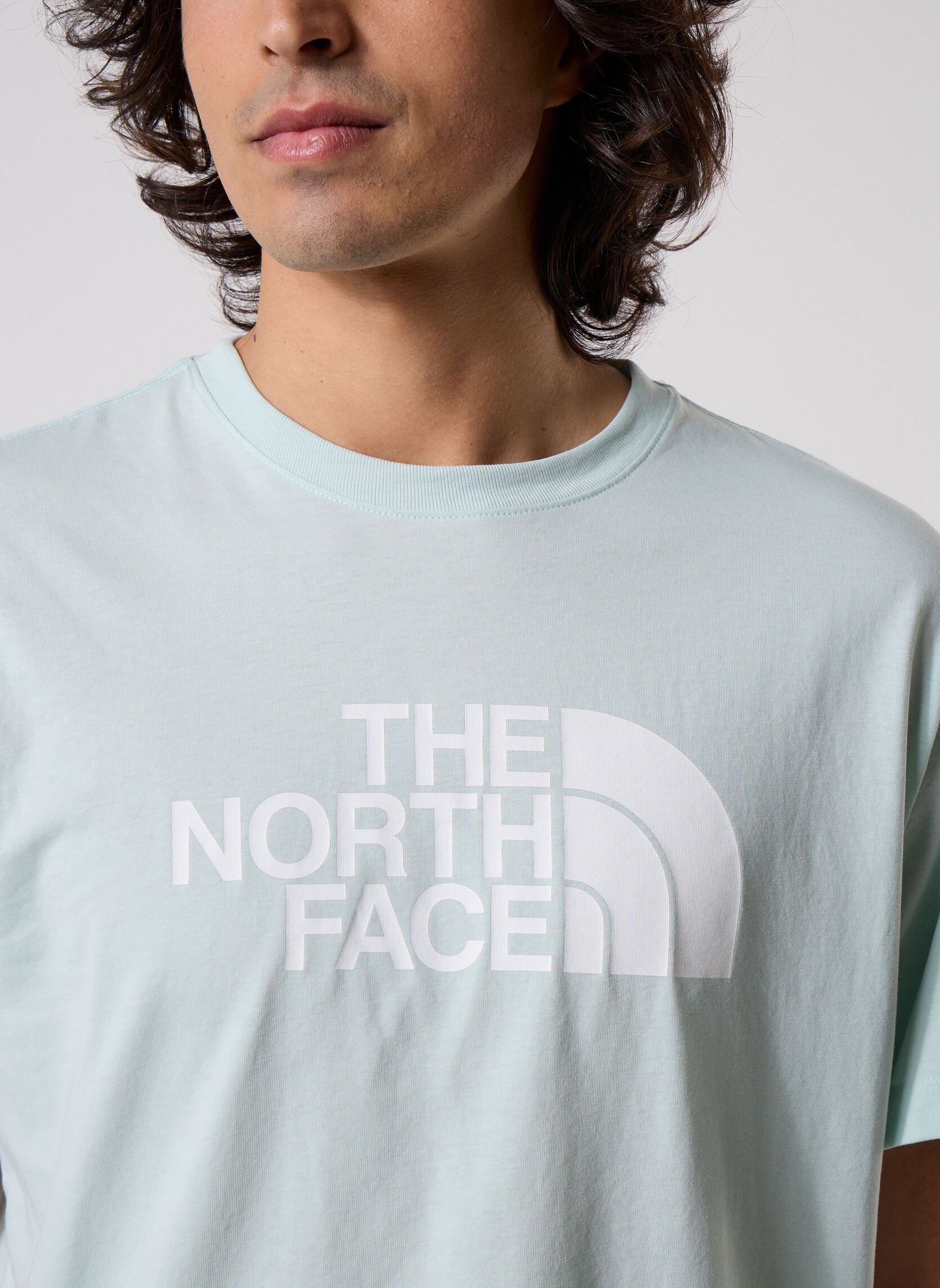 Tee-shirts M Evo Hlf Dme Reg Ss T homme bleu The North Face Tee-shirts M Evo Hlf Dme Reg Ss T homme bleu OPAL FROST