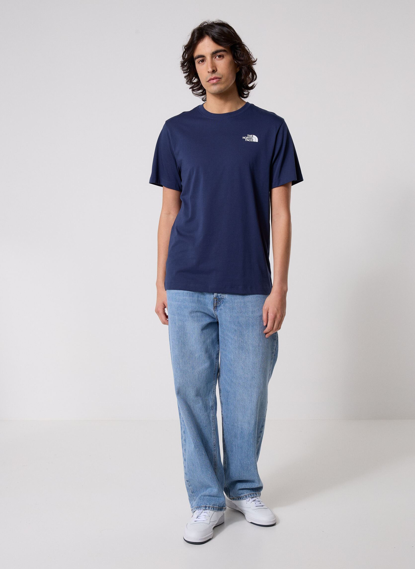 Kurzarm-T-Shirts M Evo Box Nse Reg Ss T herren blau The North Face Kurzarm-T-Shirts M Evo Box Nse Reg Ss T herren blau SUMMIT NAVY