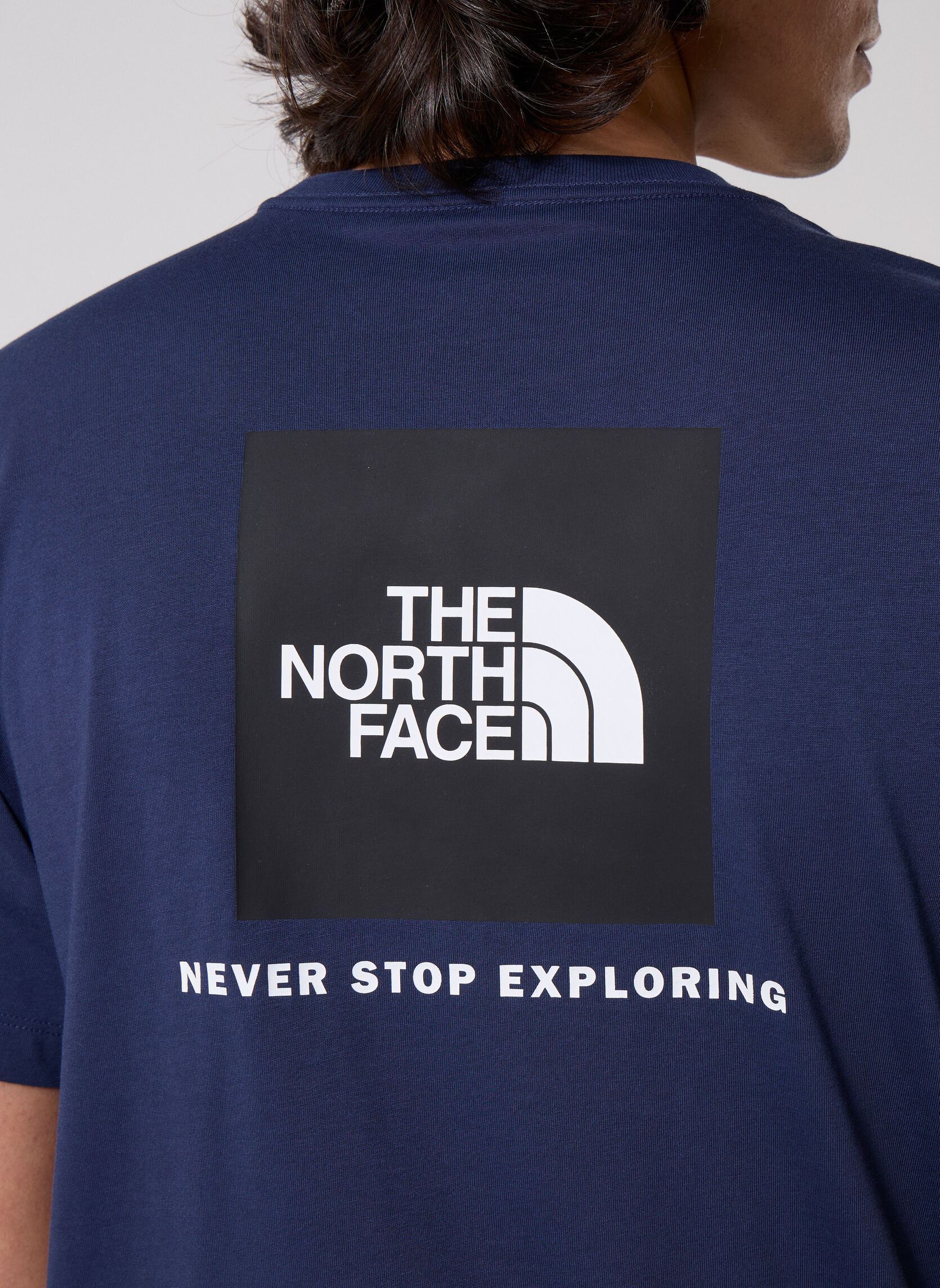 Kurzarm-T-Shirts M Evo Box Nse Reg Ss T herren blau The North Face Kurzarm-T-Shirts M Evo Box Nse Reg Ss T herren blau SUMMIT NAVY