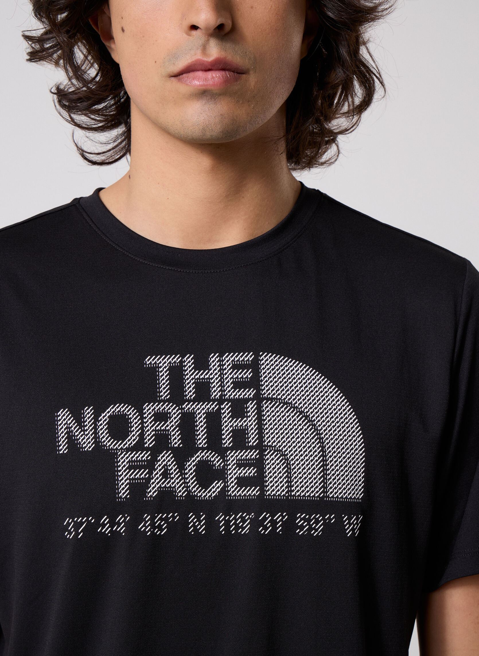 Kurzarm-T-Shirts M 24/7 S/S Tee Logo Gra herren schwarz The North Face Kurzarm-T-Shirts M 24/7 S/S Tee Logo Gra herren schwarz TNF BLACK