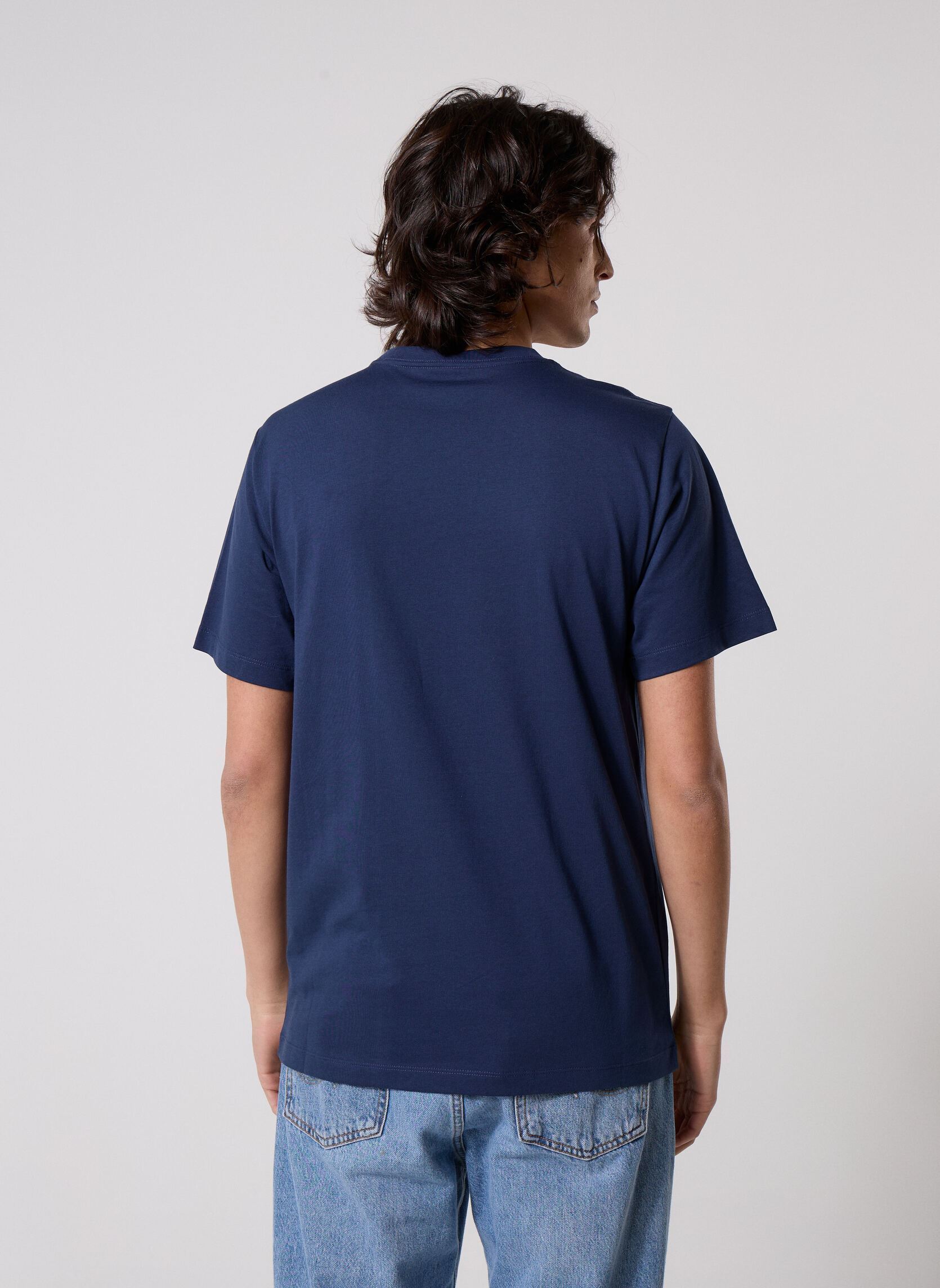 Kurzarm-T-Shirts M Evo Sd Reg Ss Tee herren blau The North Face Kurzarm-T-Shirts M Evo Sd Reg Ss Tee herren blau SUMMIT NAVY