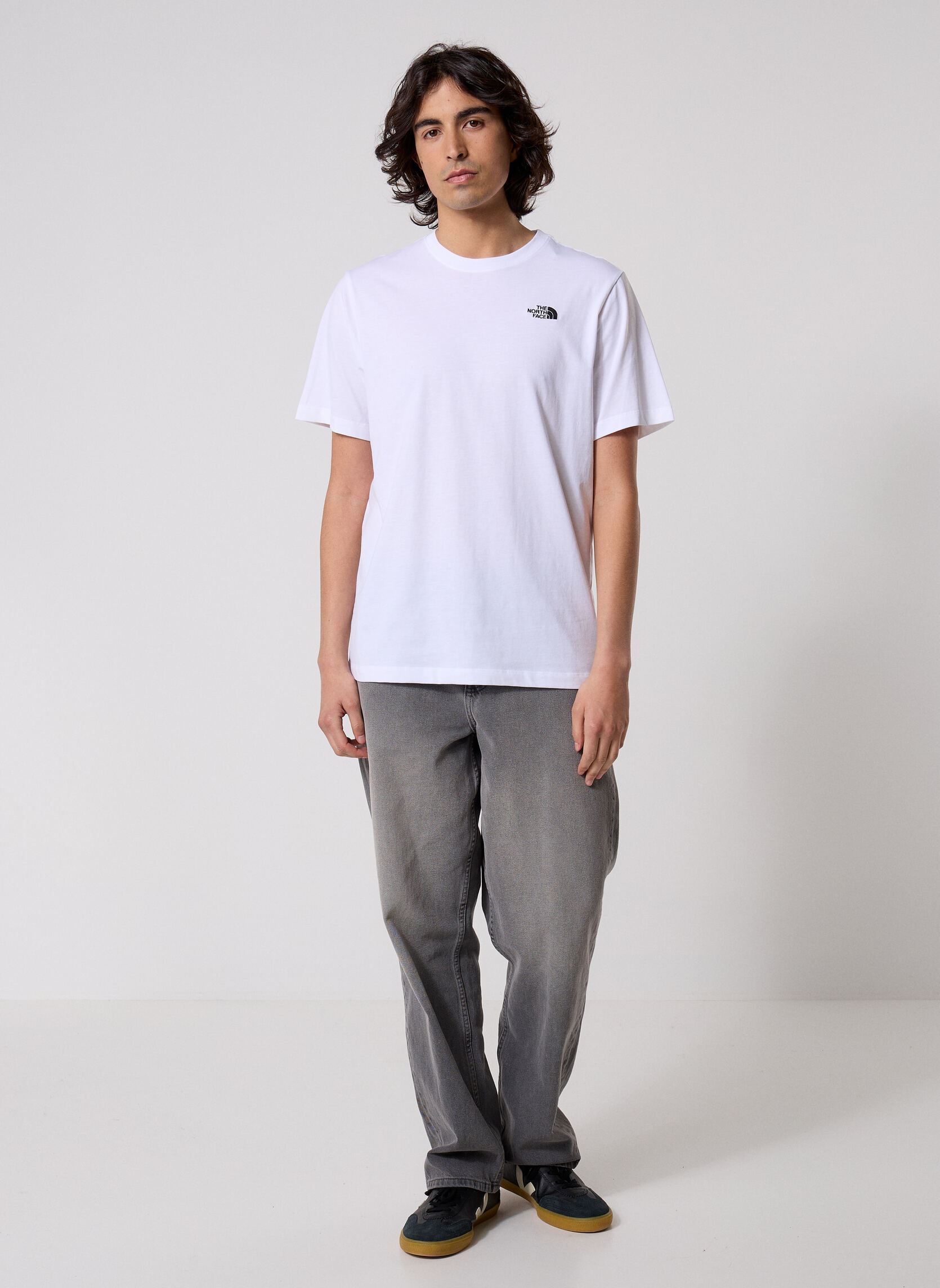 T-shirts met korte mouwen M Evo Sd Reg Ss Tee heren wit The North Face T-shirts met korte mouwen M Evo Sd Reg Ss Tee heren wit TNF WHITE