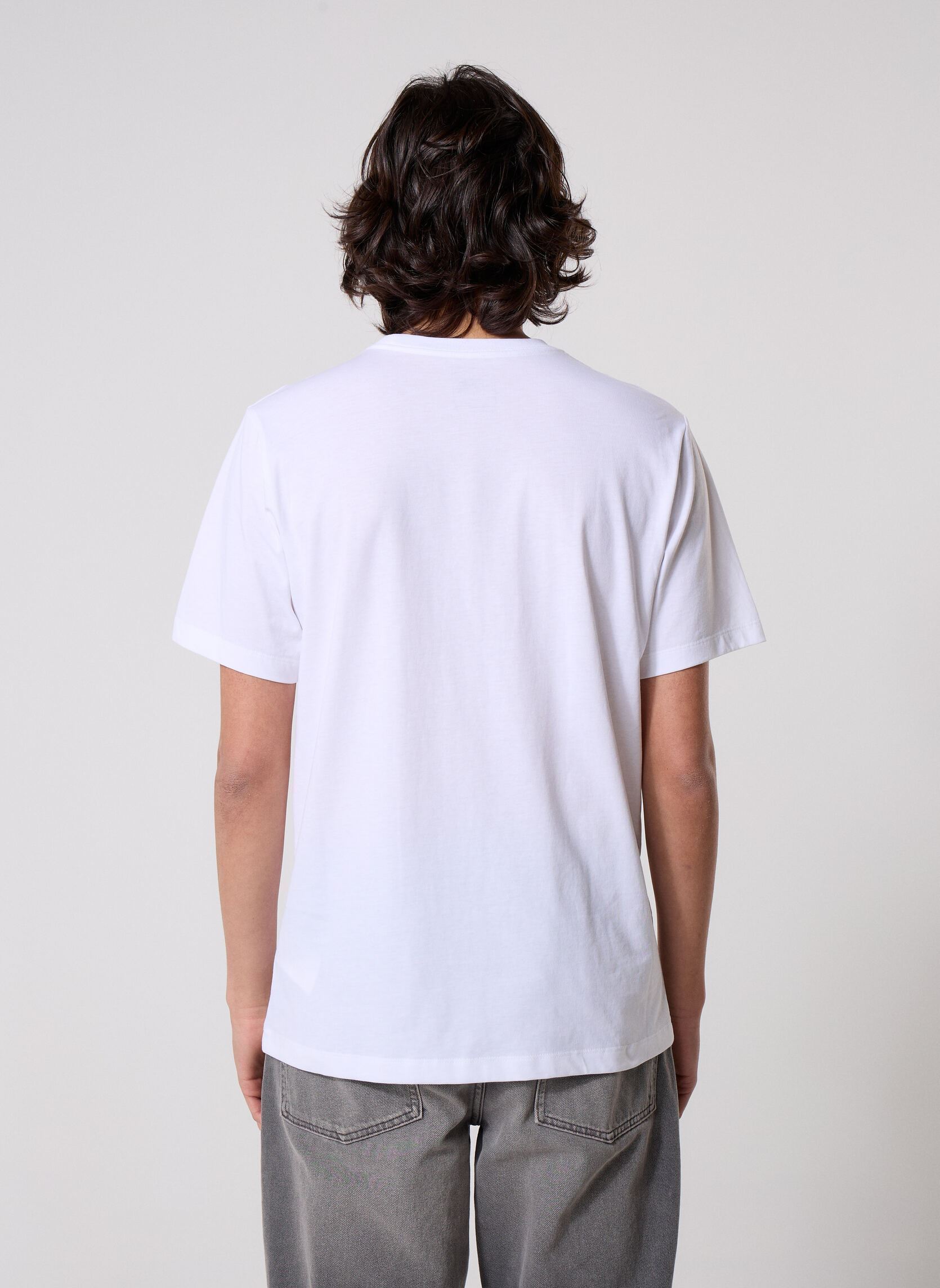 T-shirts met korte mouwen M Evo Sd Reg Ss Tee heren wit The North Face T-shirts met korte mouwen M Evo Sd Reg Ss Tee heren wit TNF WHITE