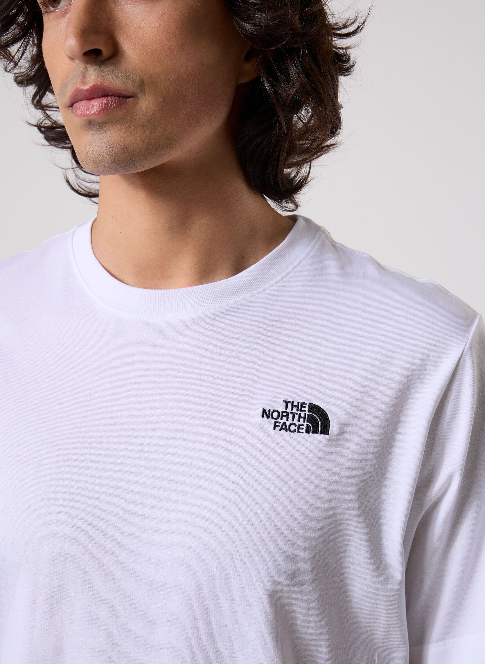 T-shirts met korte mouwen M Evo Sd Reg Ss Tee heren wit The North Face T-shirts met korte mouwen M Evo Sd Reg Ss Tee heren wit TNF WHITE