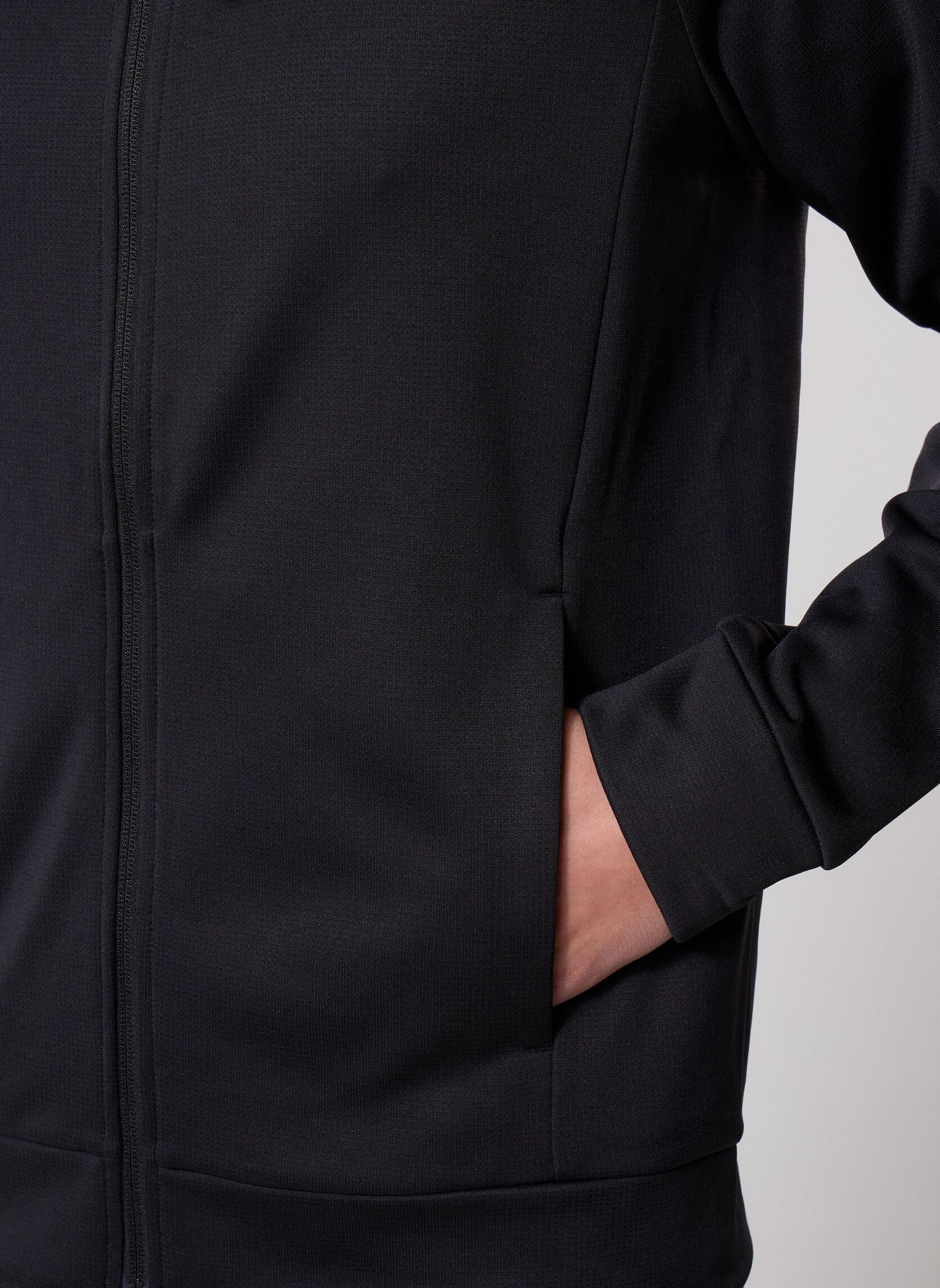 Fleece-Jacken M Reaxion 2.0 Hd Fz Jkt herren schwarz The North Face Fleece-Jacken M Reaxion 2.0 Hd Fz Jkt herren schwarz TNF BLACK HTHR