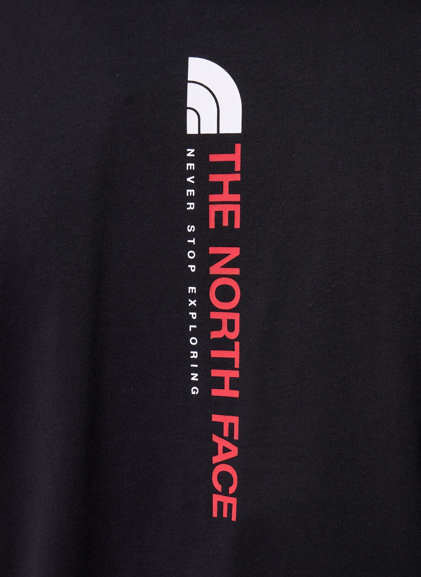 Tee-shirts manches courtes M Vertical Regular Shor homme noir The North Face Tee-shirts manches courtes M Vertical Regular Shor homme noir TNF BLACK