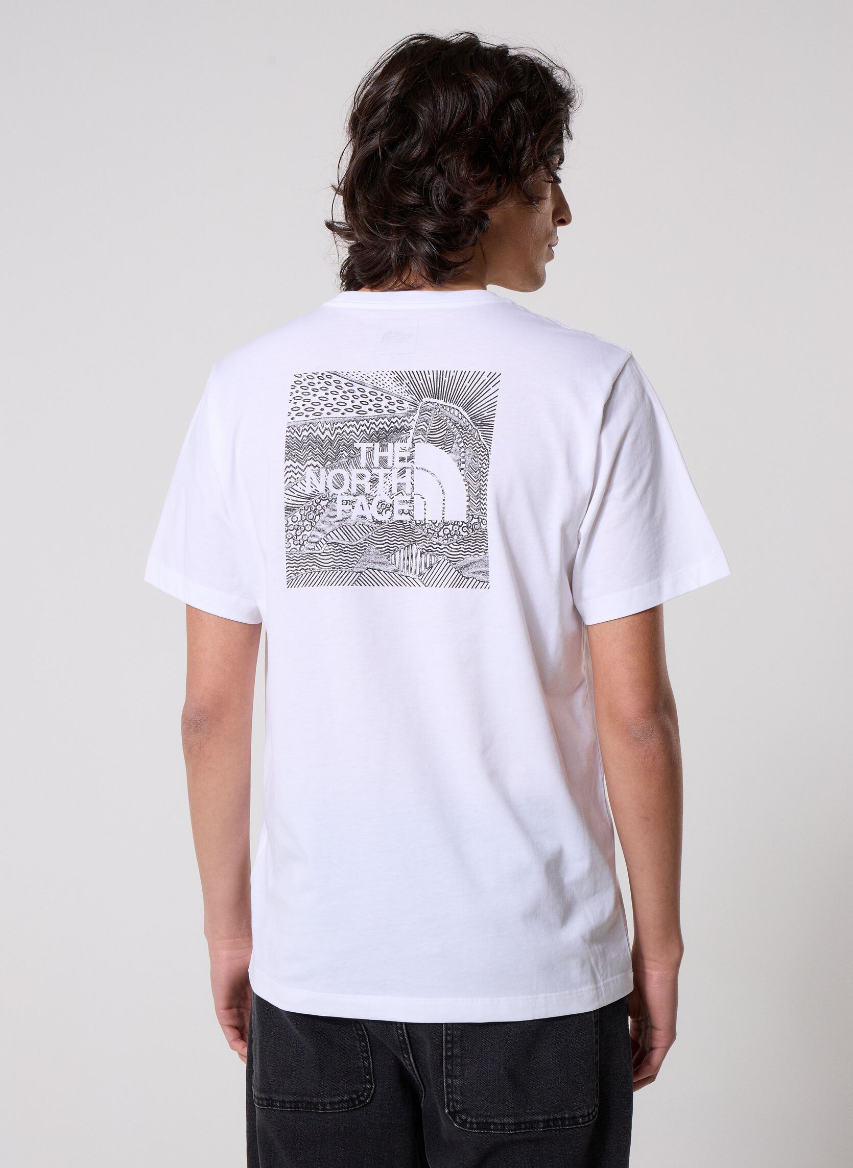 T-shirts met korte mouwen M Box Nse Celebration R heren wit The North Face T-shirts met korte mouwen M Box Nse Celebration R heren wit TNF WHITE