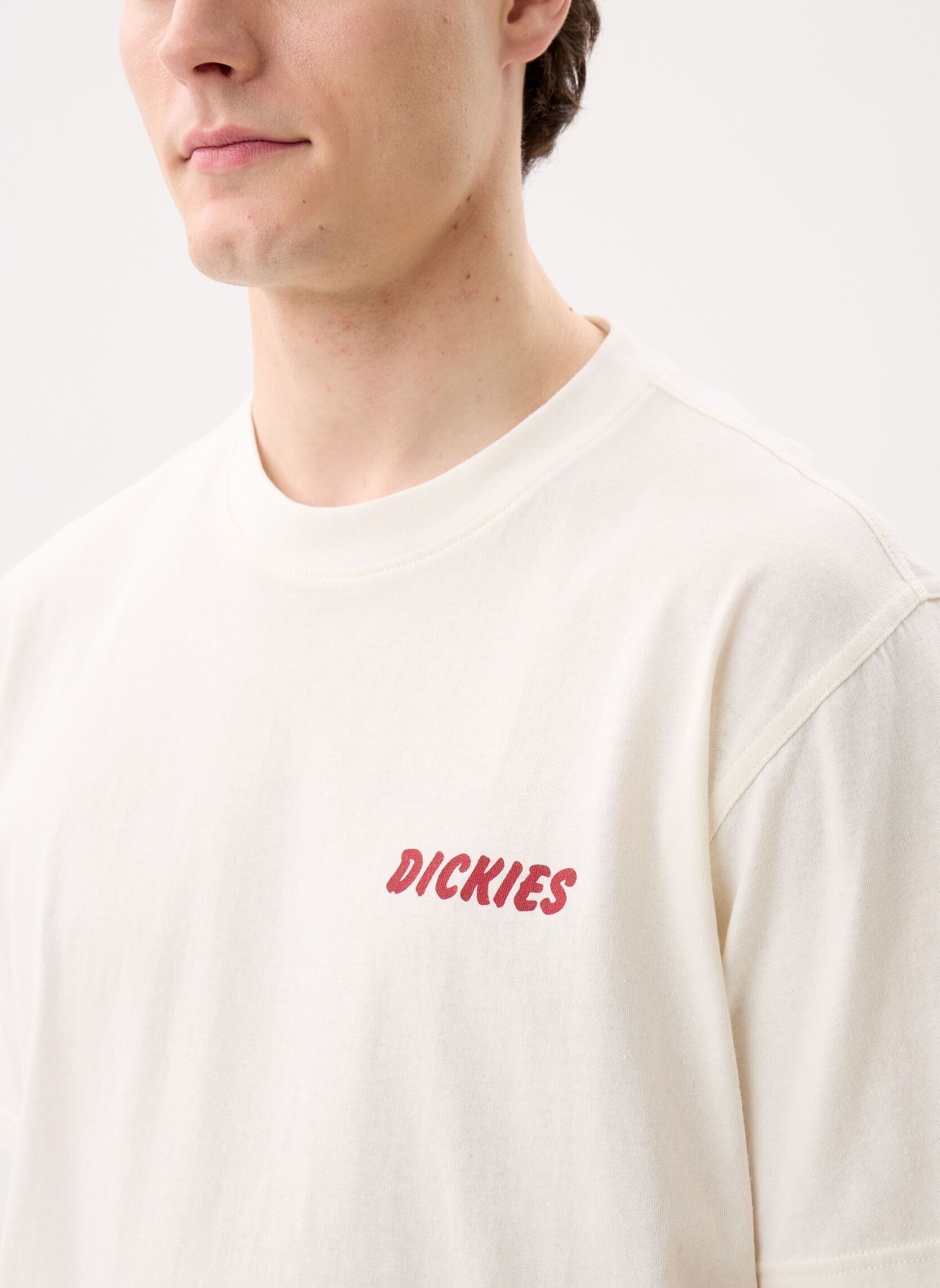 T-shirts met korte mouwen Dry Ridge Ss Tee heren wit Dickies T-shirts met korte mouwen Dry Ridge Ss Tee heren wit EGRET