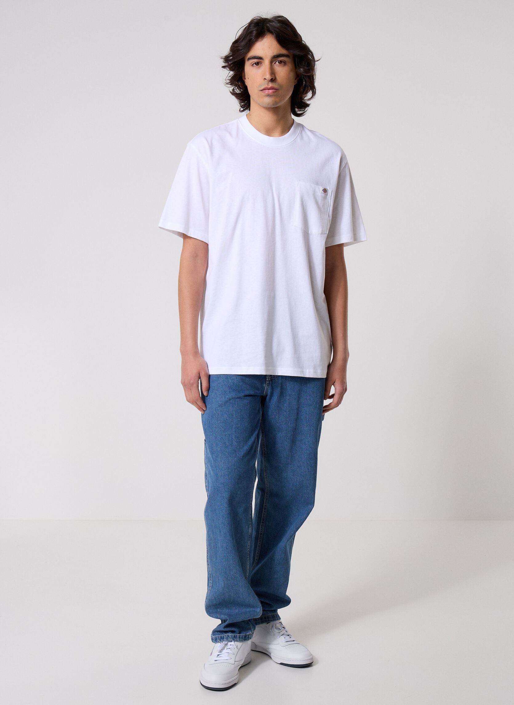 T-shirts met korte mouwen Luray Pocket Tee Ss heren wit Dickies T-shirts met korte mouwen Luray Pocket Tee Ss heren wit WHITE