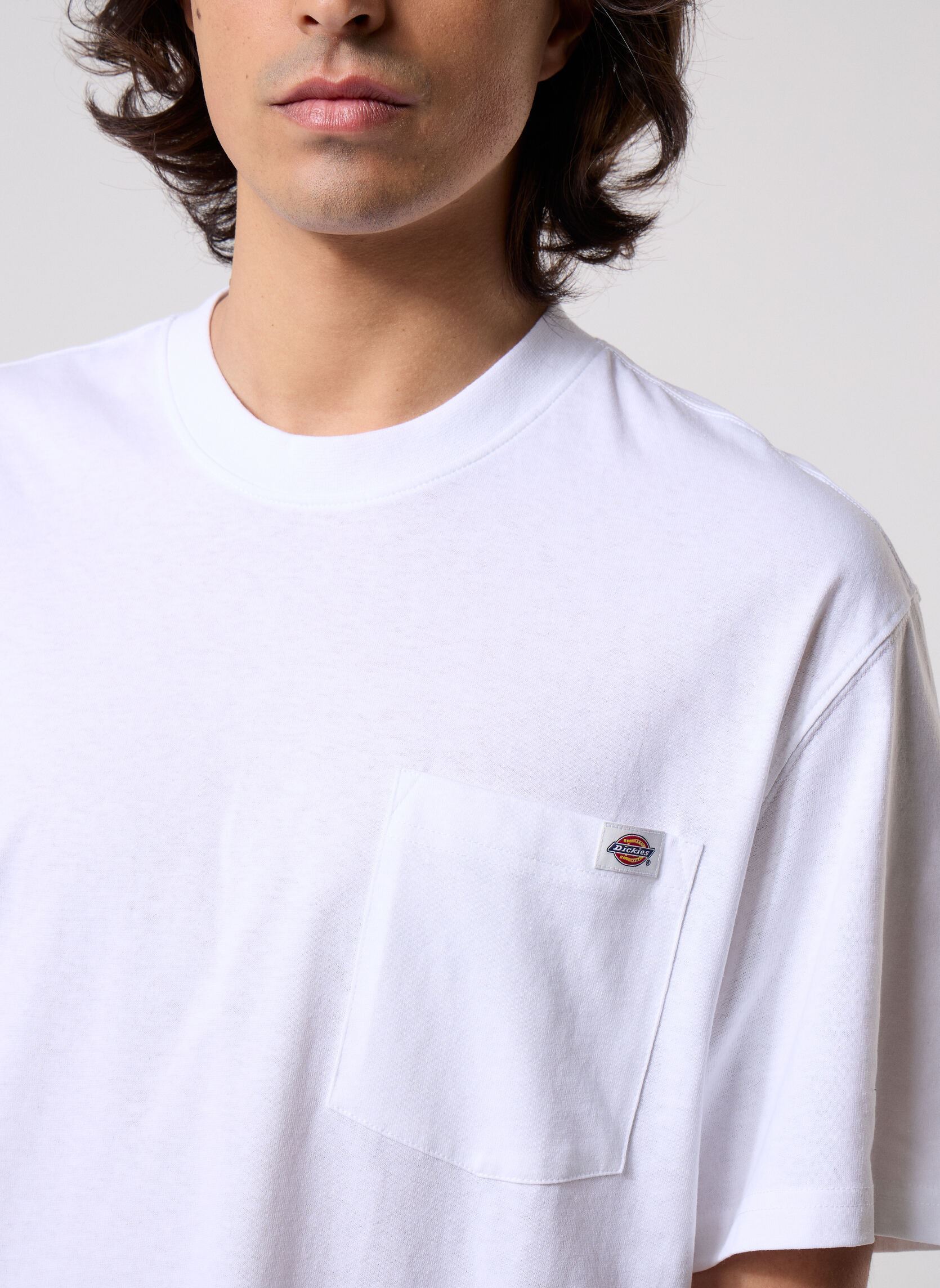 T-shirts met korte mouwen Luray Pocket Tee Ss heren wit Dickies T-shirts met korte mouwen Luray Pocket Tee Ss heren wit WHITE