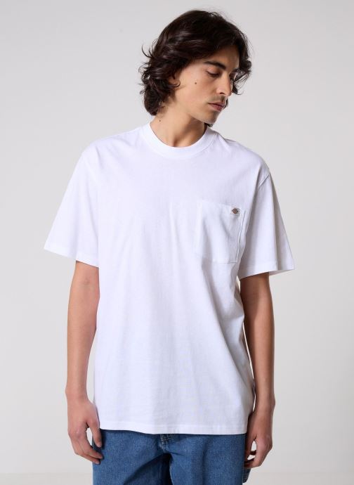 Dickies Tee-shirts manches courtes Luray Pocket Tee Ss homme blanc