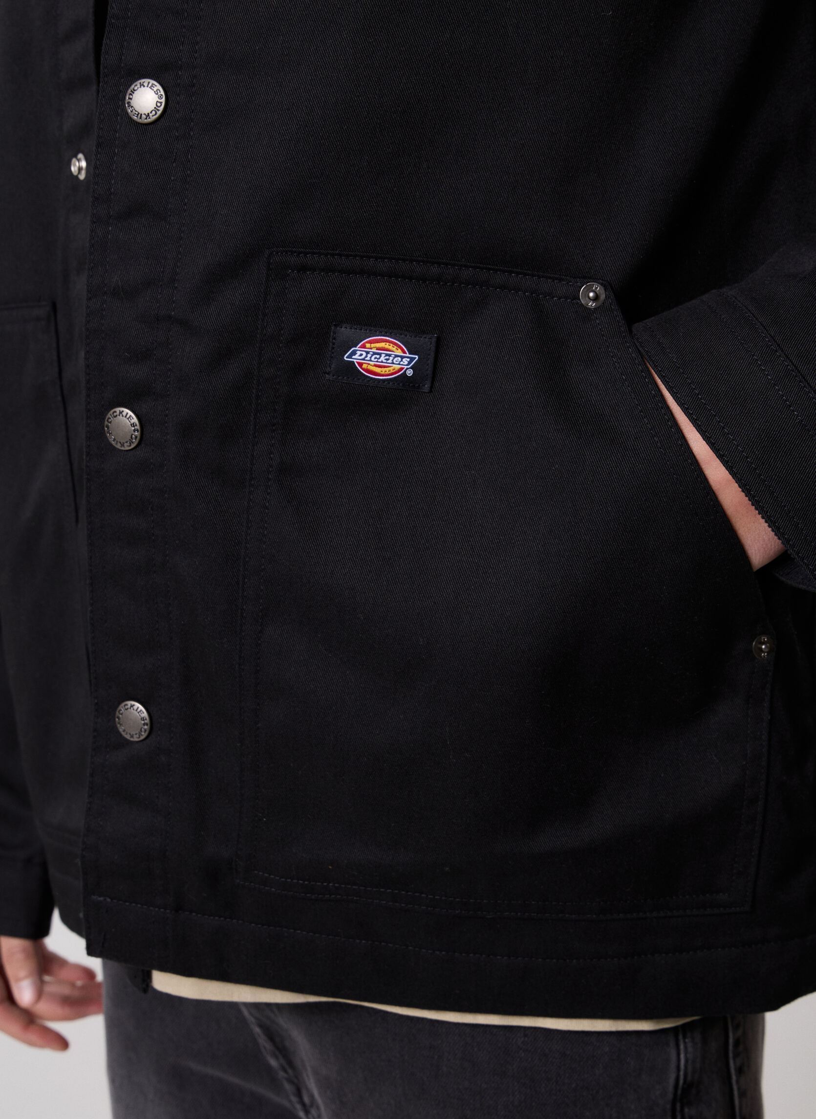 Blousons Union Barn Jacket homme noir Dickies Blousons Union Barn Jacket homme noir BLACK