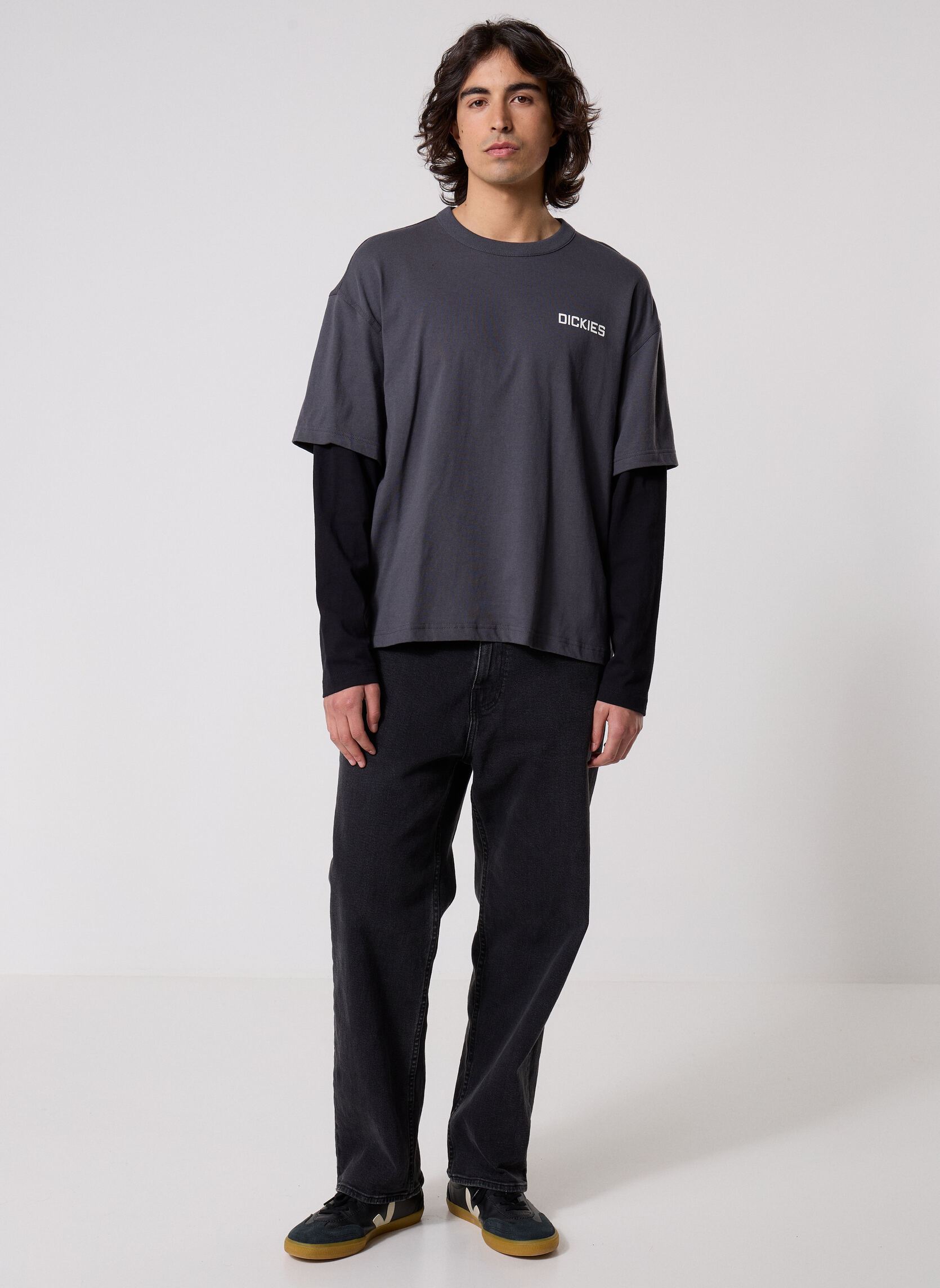T-shirts met korte mouwen Payson 2Fer Tee heren zwart Dickies T-shirts met korte mouwen Payson 2Fer Tee heren zwart BLACK