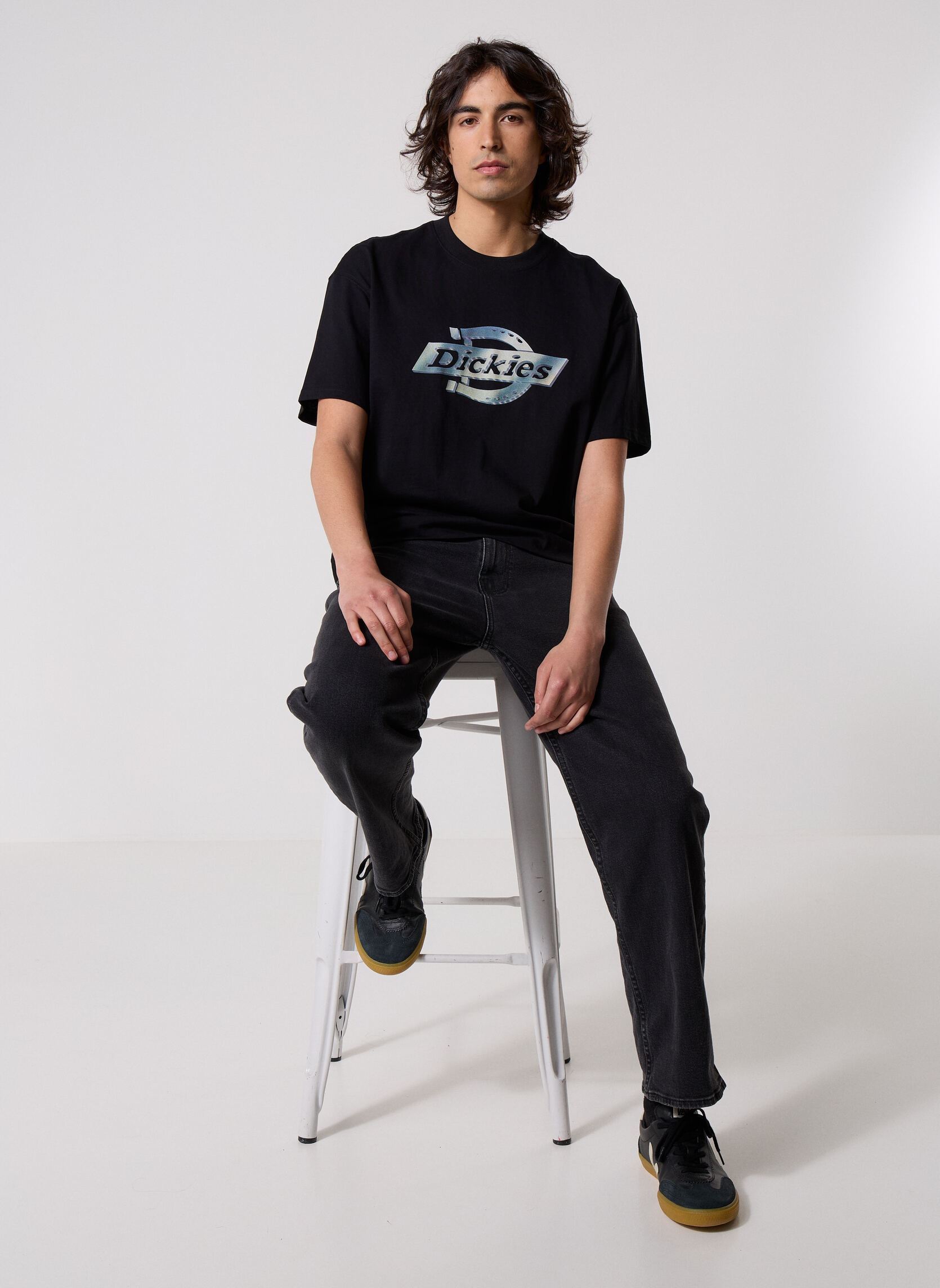 Kurzarm-T-Shirts Rarden Ss Tee herren schwarz Dickies Kurzarm-T-Shirts Rarden Ss Tee herren schwarz BLACK