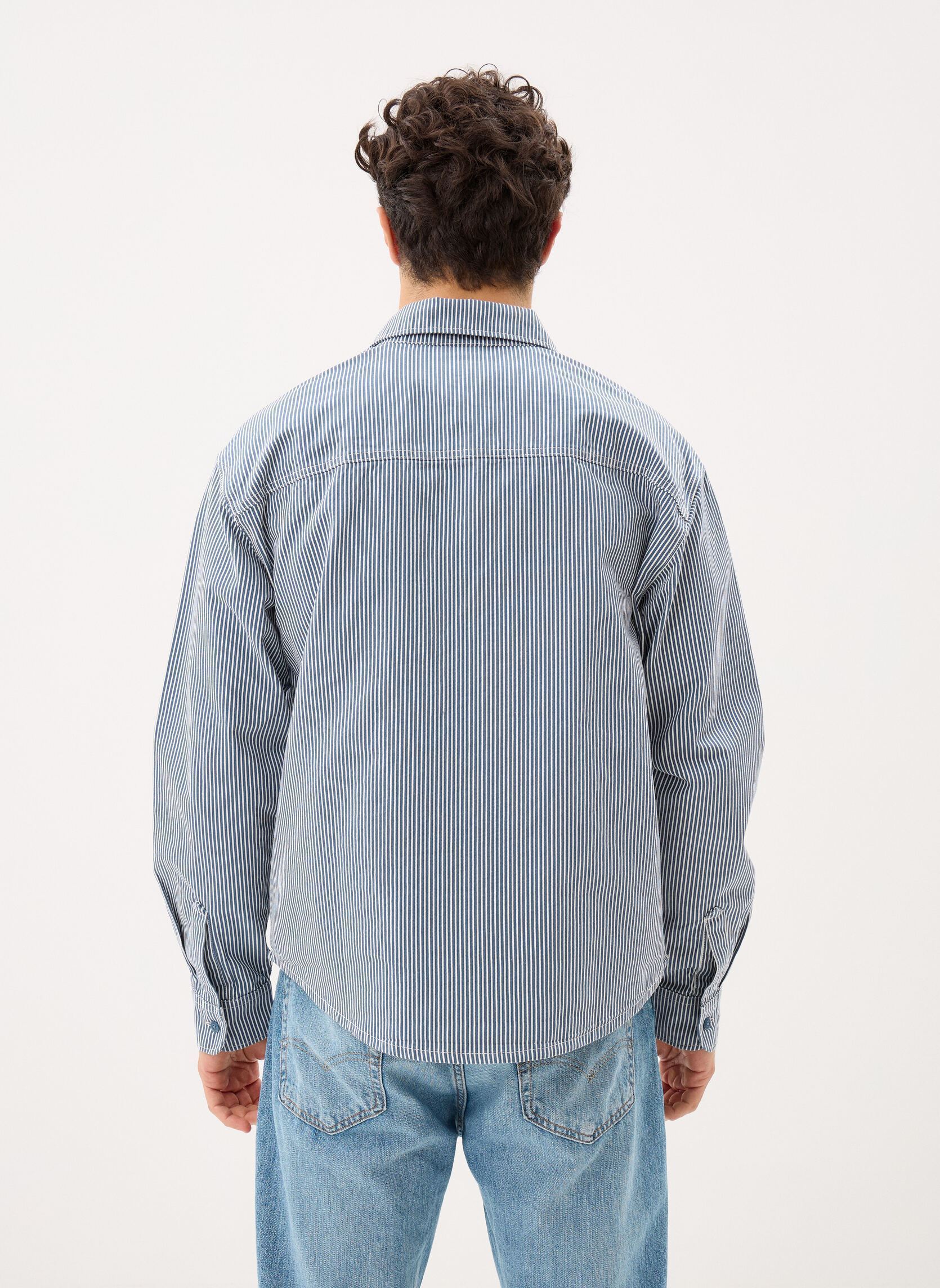 Hemden Hickory Work Shirt Ls herren blau Dickies Hemden Hickory Work Shirt Ls herren blau RETRO INDIGO