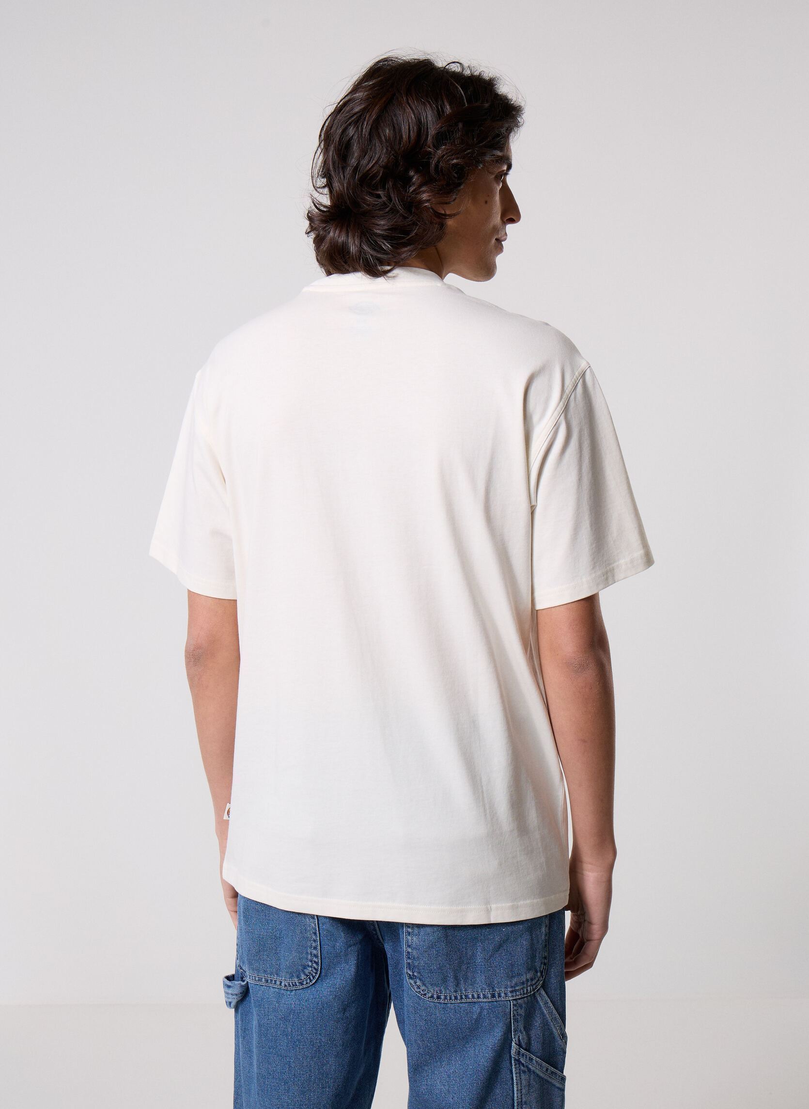 Tee-shirts manches courtes Lynndyl Ss Tee homme blanc Dickies Tee-shirts manches courtes Lynndyl Ss Tee homme blanc EGRET