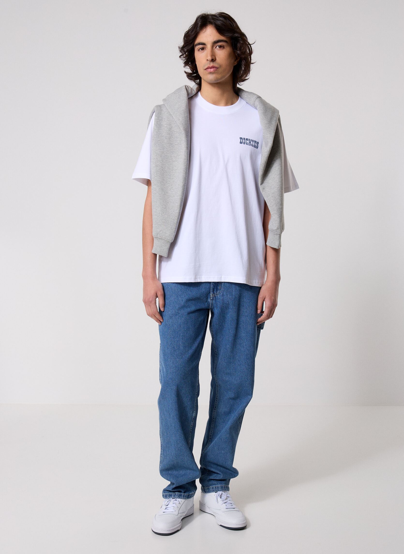 T-shirts met korte mouwen Plain City Ss Tee heren wit Dickies T-shirts met korte mouwen Plain City Ss Tee heren wit WHITE