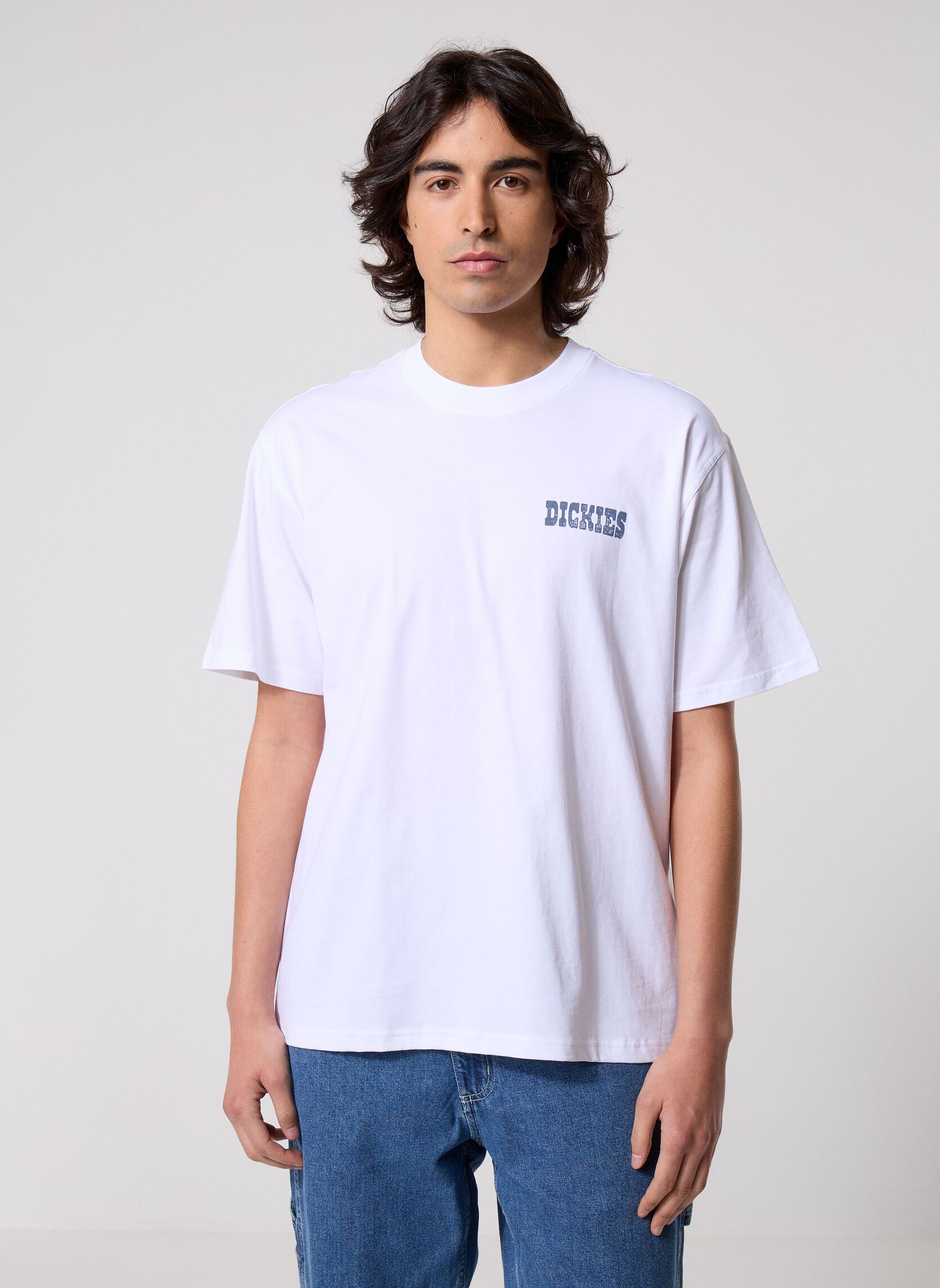 T-shirts met korte mouwen Plain City Ss Tee heren wit Dickies T-shirts met korte mouwen Plain City Ss Tee heren wit WHITE