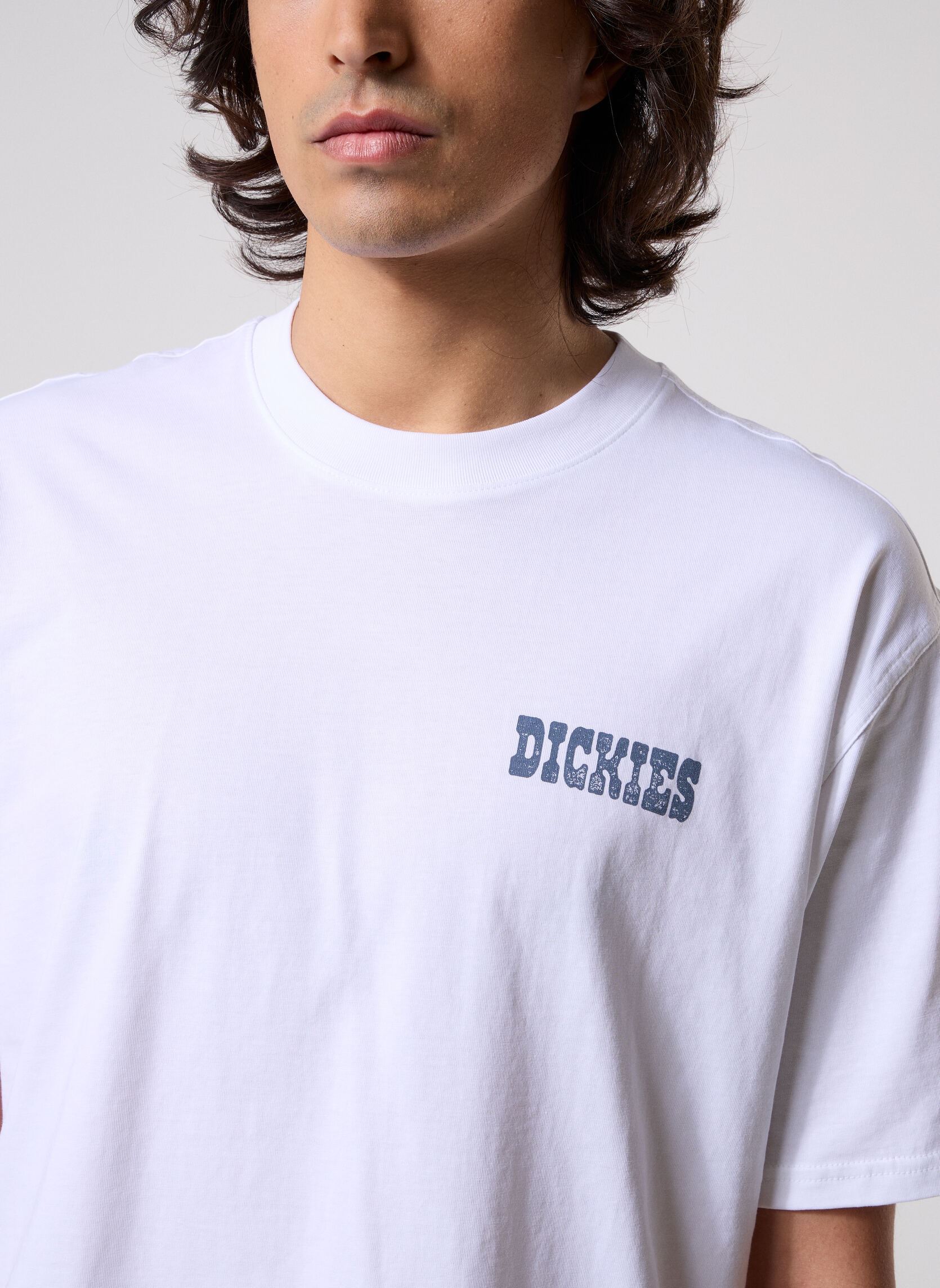 T-shirts met korte mouwen Plain City Ss Tee heren wit Dickies T-shirts met korte mouwen Plain City Ss Tee heren wit WHITE