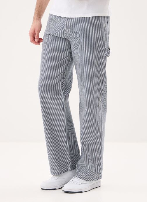 Dickies Pantalons chino Hickory Loose Straight Carpenter Pant homme bleu