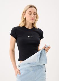 Kurzarm-T-Shirts Wellsville Ss Tee W damen schwarz