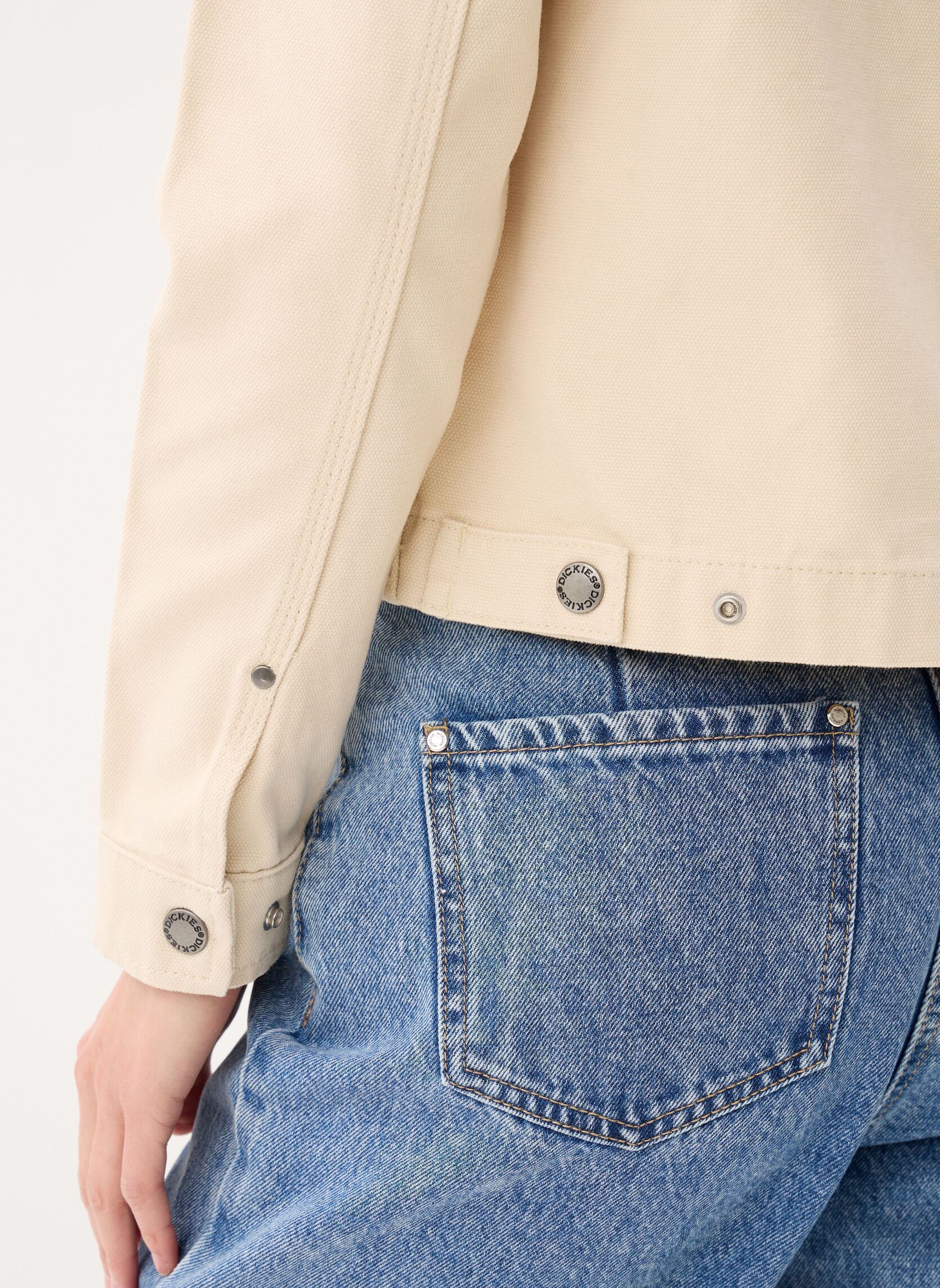Bomberjacken Unlined Canvas Painter Jacket W damen beige Dickies Bomberjacken Unlined Canvas Painter Jacket W damen beige WOOD ASH