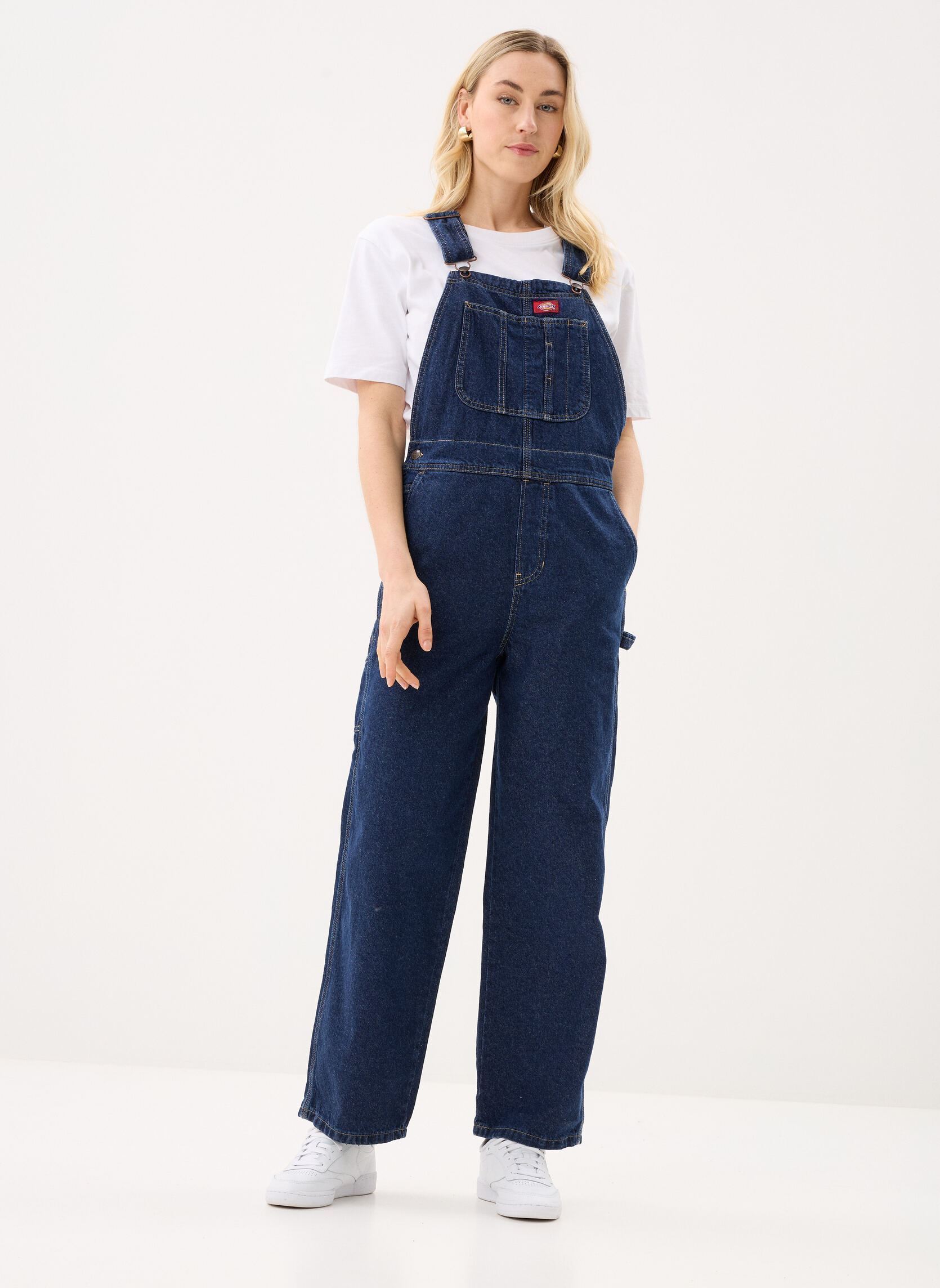 Latzhosen Loose Denim Bib W damen blau Dickies Latzhosen Loose Denim Bib W damen blau DARK INDIGO