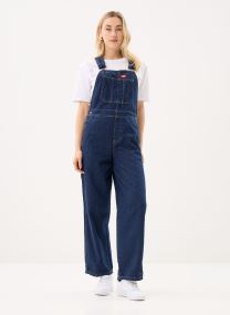 Tuinbroeken Loose Denim Bib W dames blauw