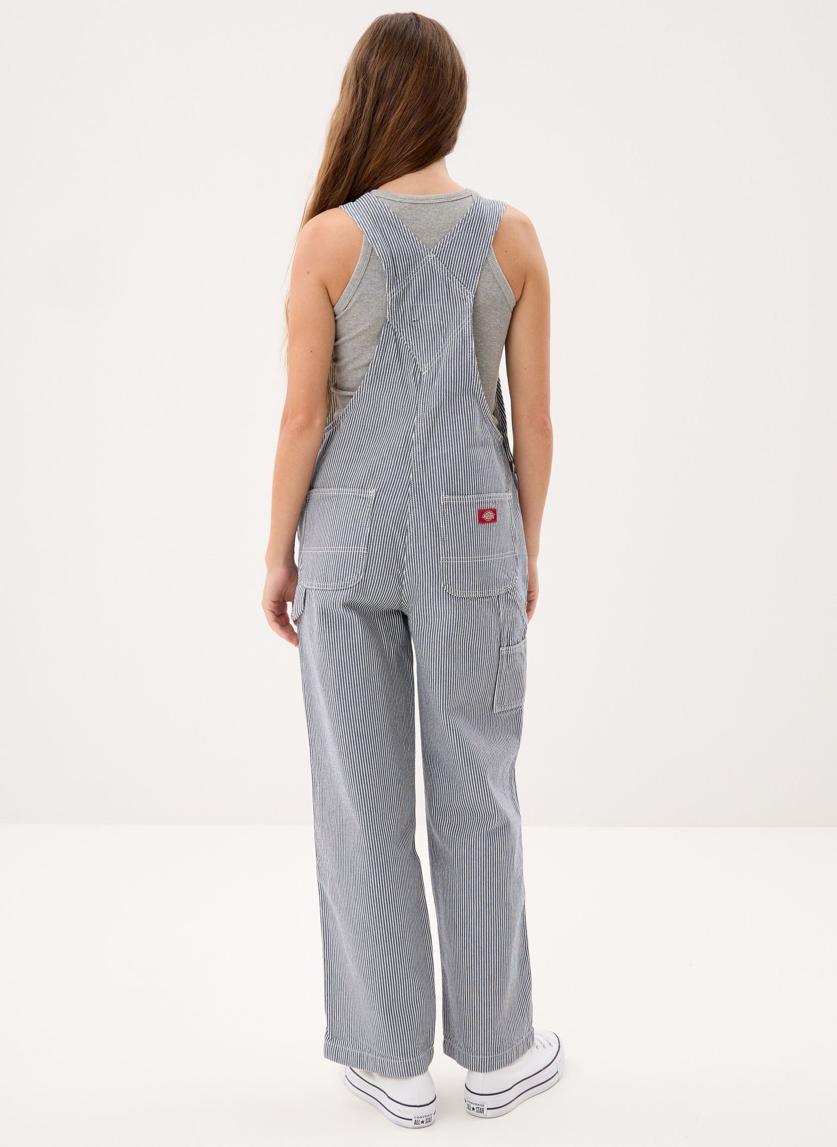 Tuinbroeken Hickory Bib W dames blauw Dickies Tuinbroeken Hickory Bib W dames blauw RETRO INDIGO