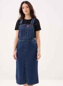 Kleider Denim Bib Dress W damen blau Dickies Kleider Denim Bib Dress W damen blau DARK INDIGO