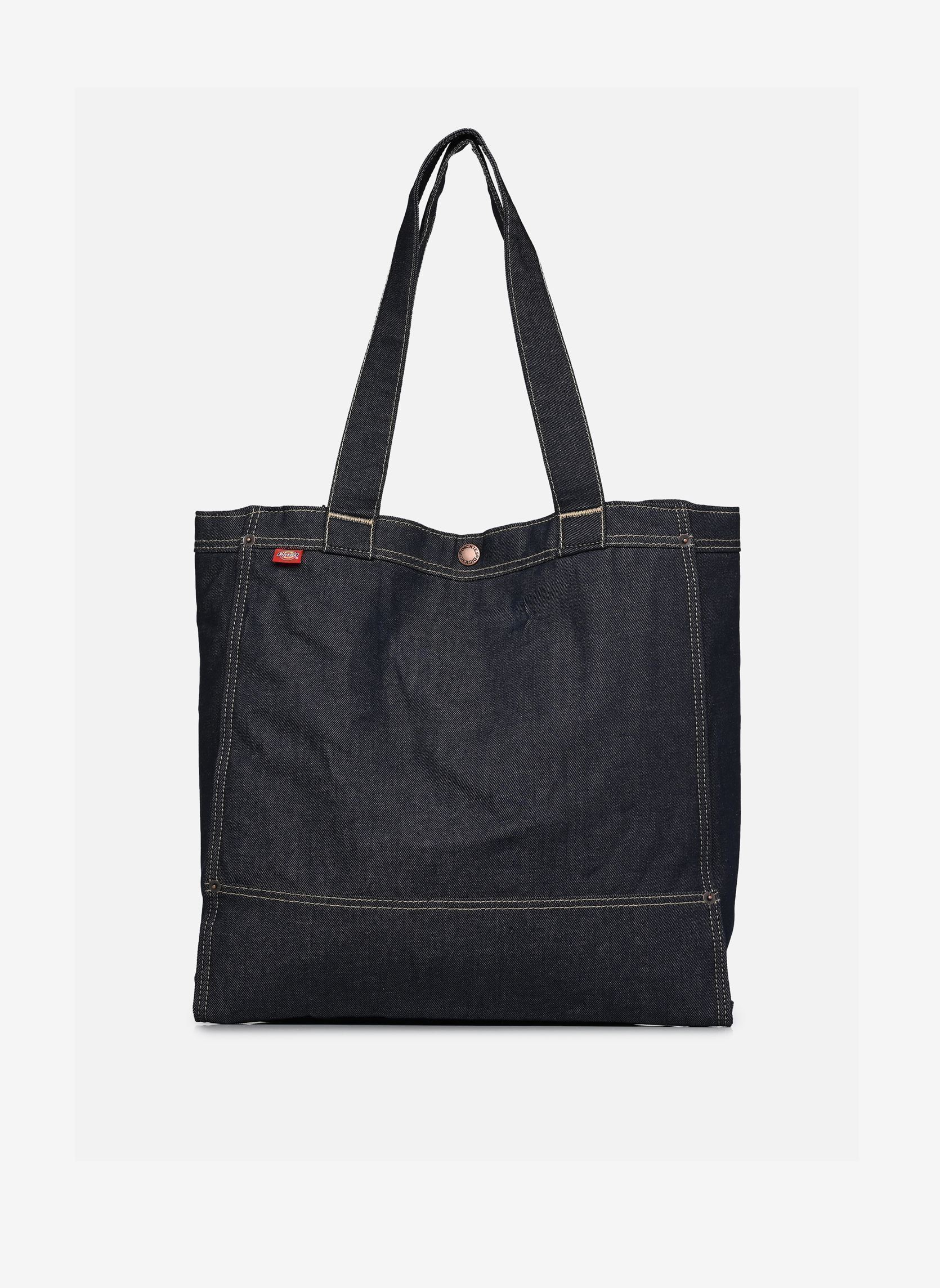 Grote winkelzak Denim Tote Bag blauw Dickies Grote winkelzak Denim Tote Bag blauw RINSED