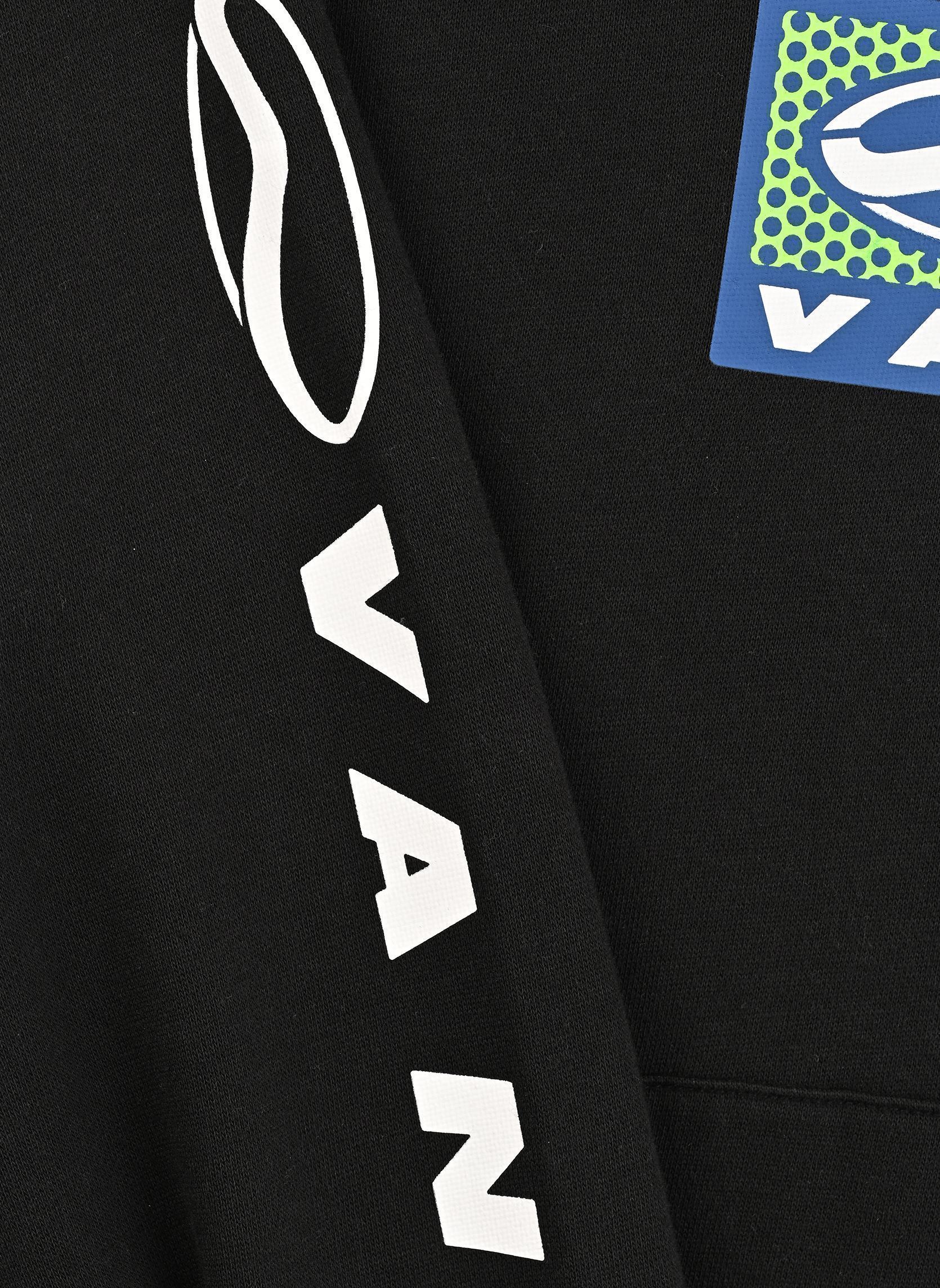 Kapuzenpullover Sidestripe Sportwear Pullover jungen schwarz Vans Kapuzenpullover Sidestripe Sportwear Pullover jungen schwarz BLACK