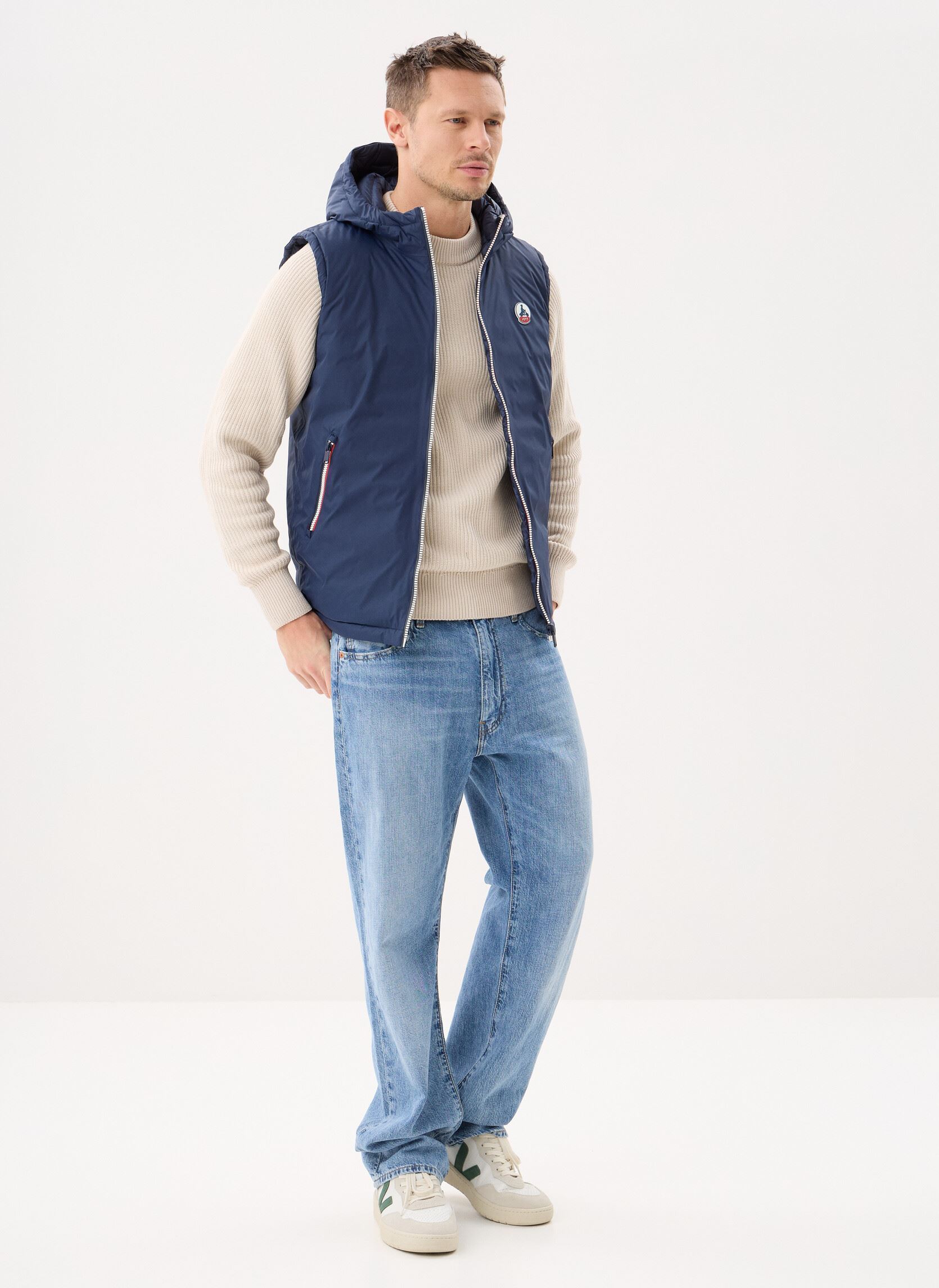 Doudounes sans manches Leudal homme bleu JOTT Doudounes sans manches Leudal homme bleu NAVY