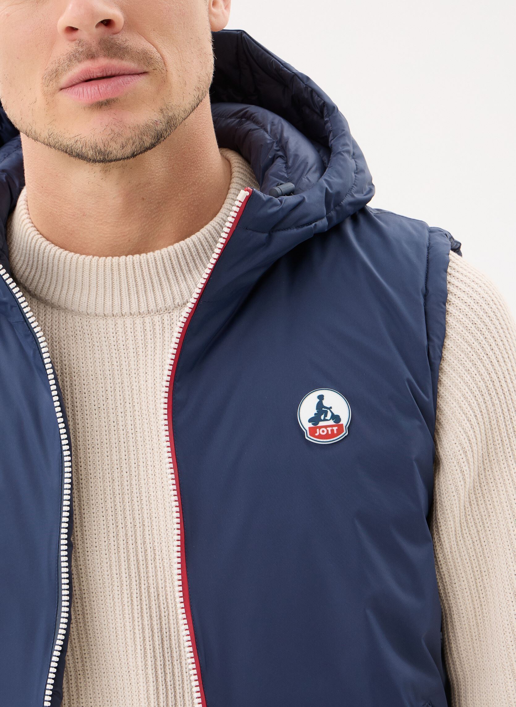 Doudounes sans manches Leudal homme bleu JOTT Doudounes sans manches Leudal homme bleu NAVY
