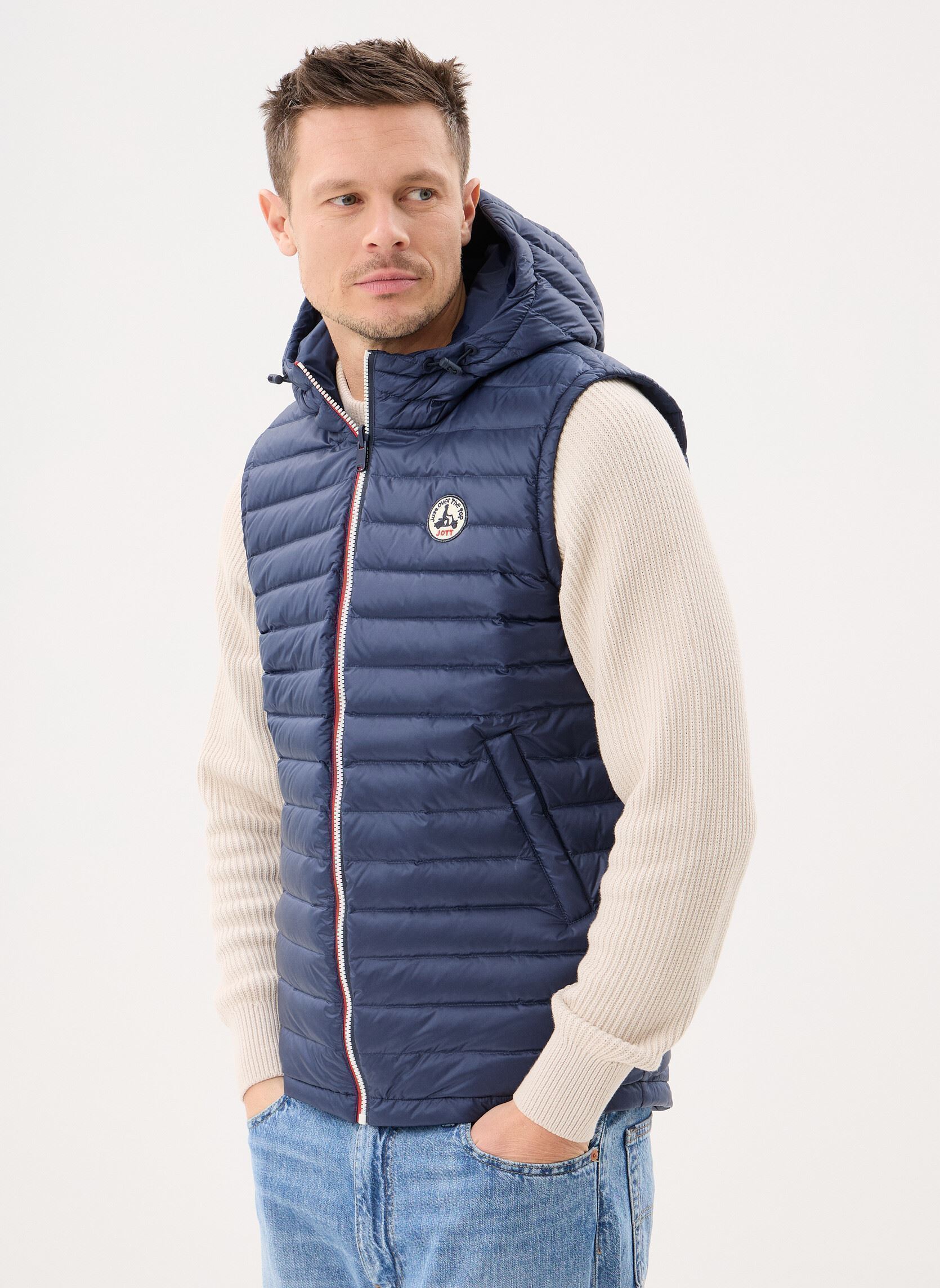 Doudounes sans manches Leudal homme bleu JOTT Doudounes sans manches Leudal homme bleu NAVY