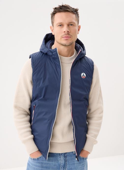 JOTT Chaquetas sin mangas Leudal hombre azul
