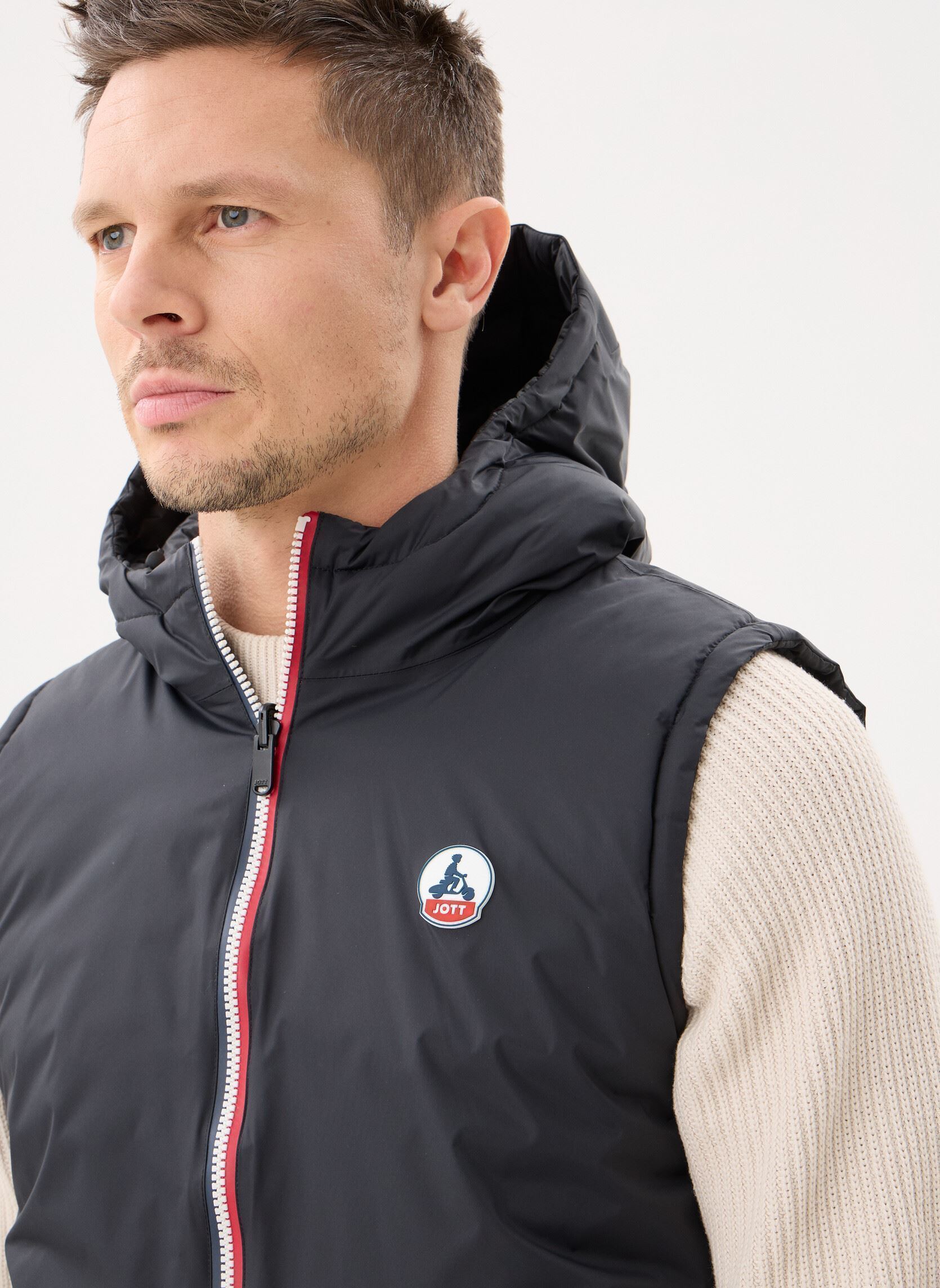 Doudounes sans manches Leudal homme noir JOTT Doudounes sans manches Leudal homme noir BLACK / BLACK