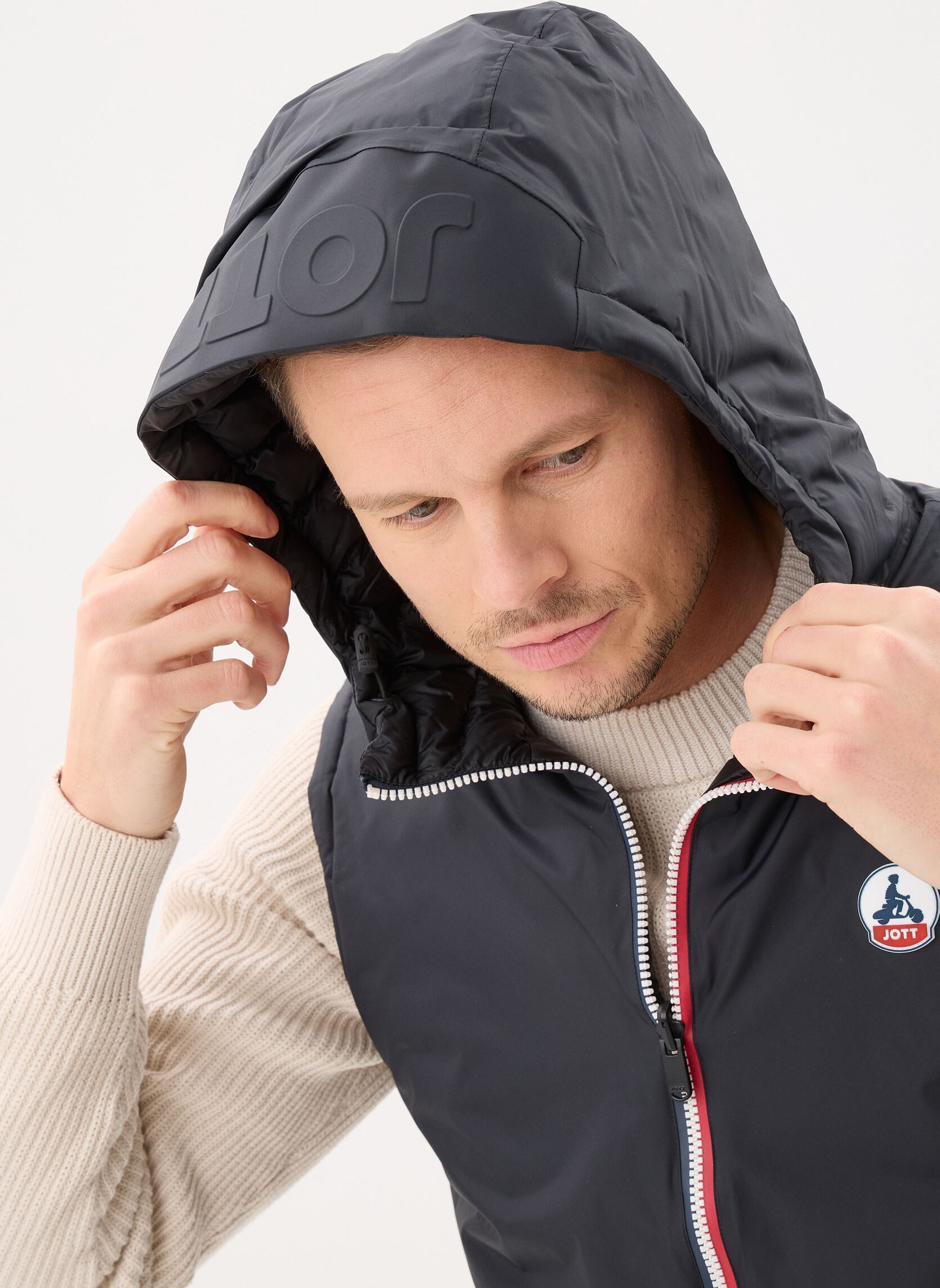 Doudounes sans manches Leudal homme noir JOTT Doudounes sans manches Leudal homme noir BLACK / BLACK