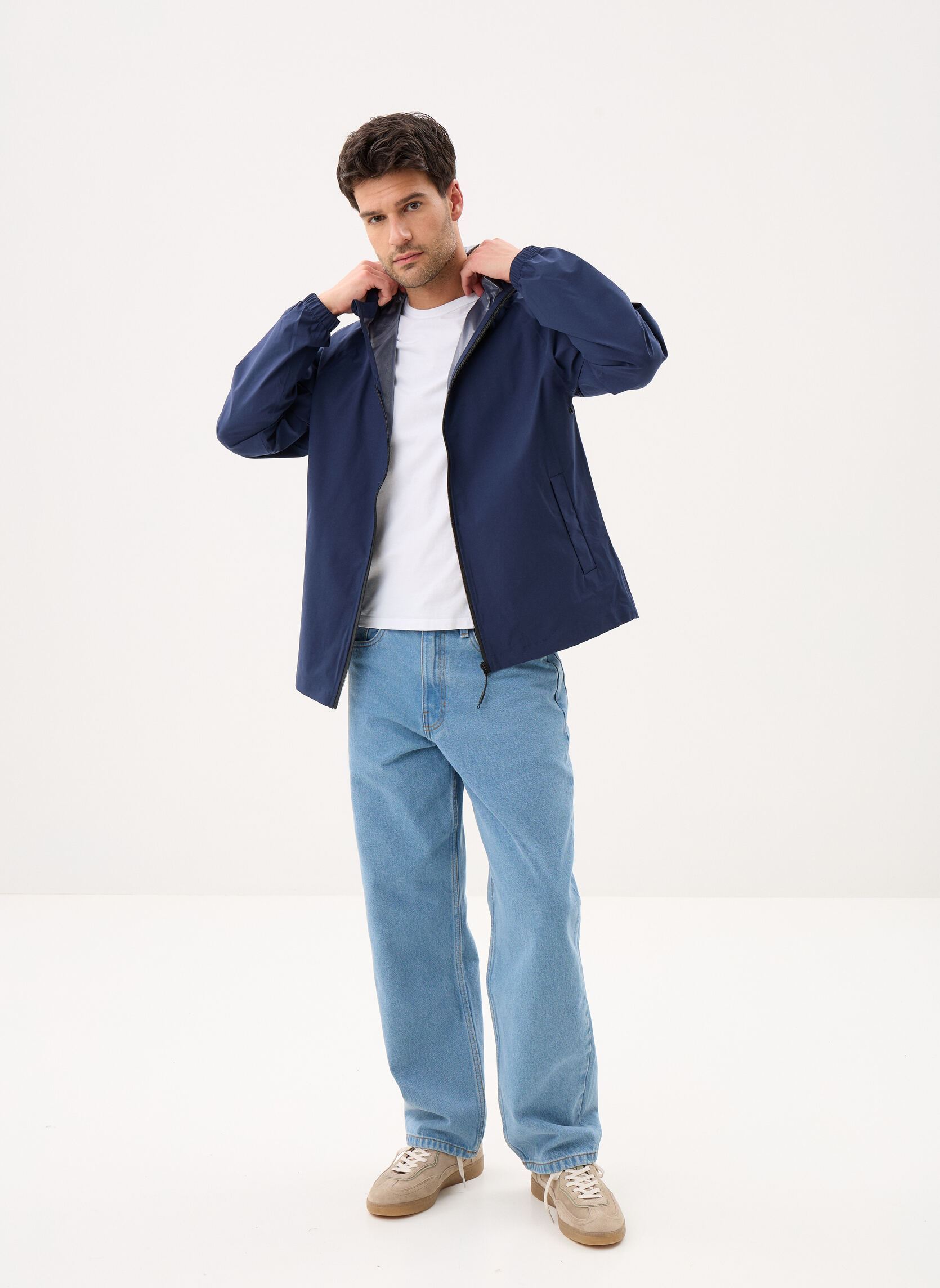 Wasserdichte Jacken Cove herren blau JOTT Wasserdichte Jacken Cove herren blau NAVY