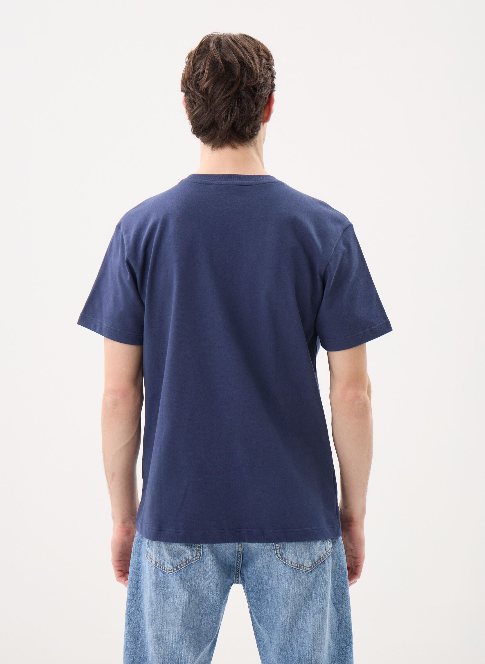 Kurzarm-T-Shirts Lipe herren blau JOTT Kurzarm-T-Shirts Lipe herren blau NAVY