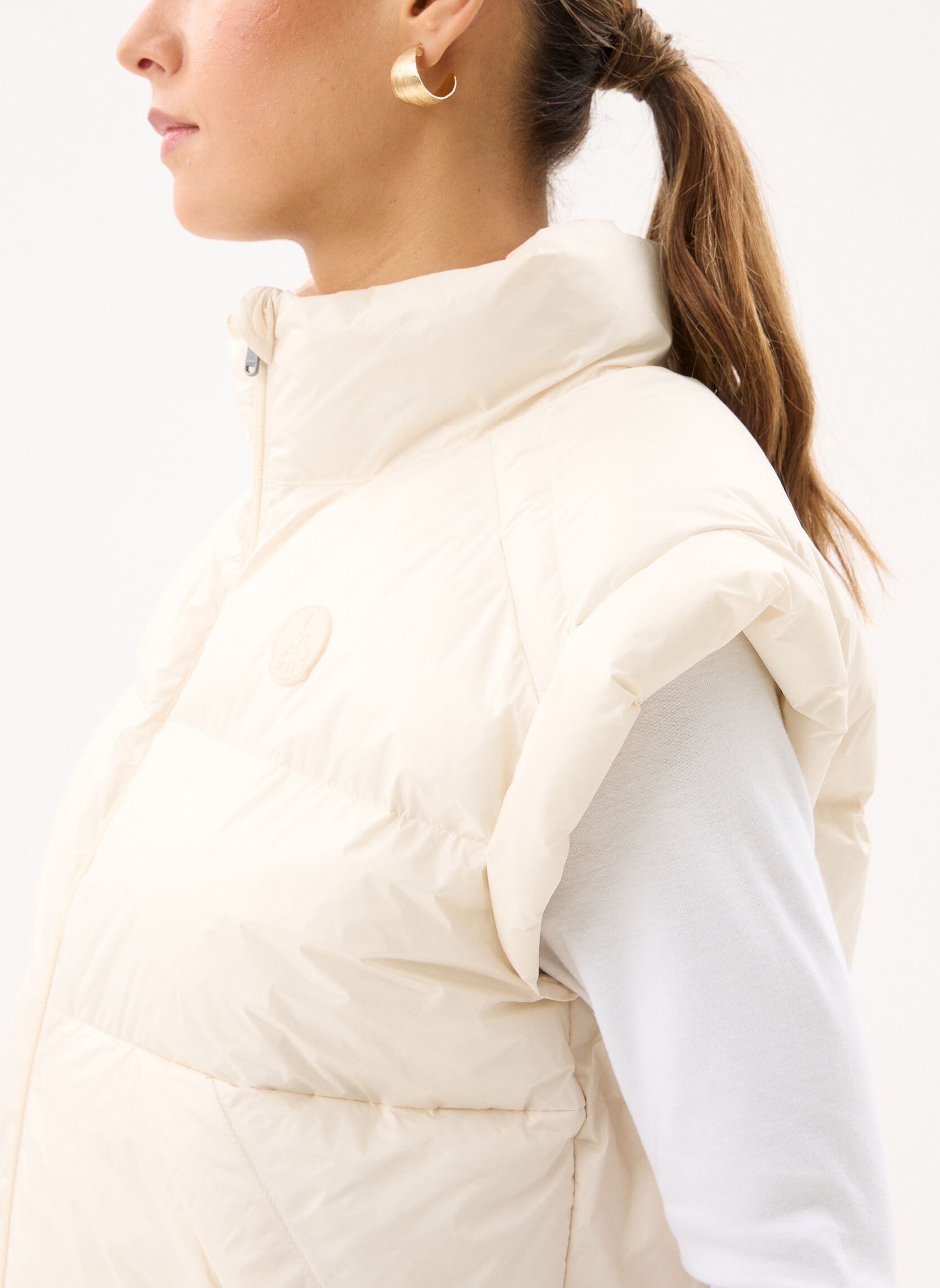 Vestes sans manches Lyna femme beige JOTT Vestes sans manches Lyna femme beige NATURAL