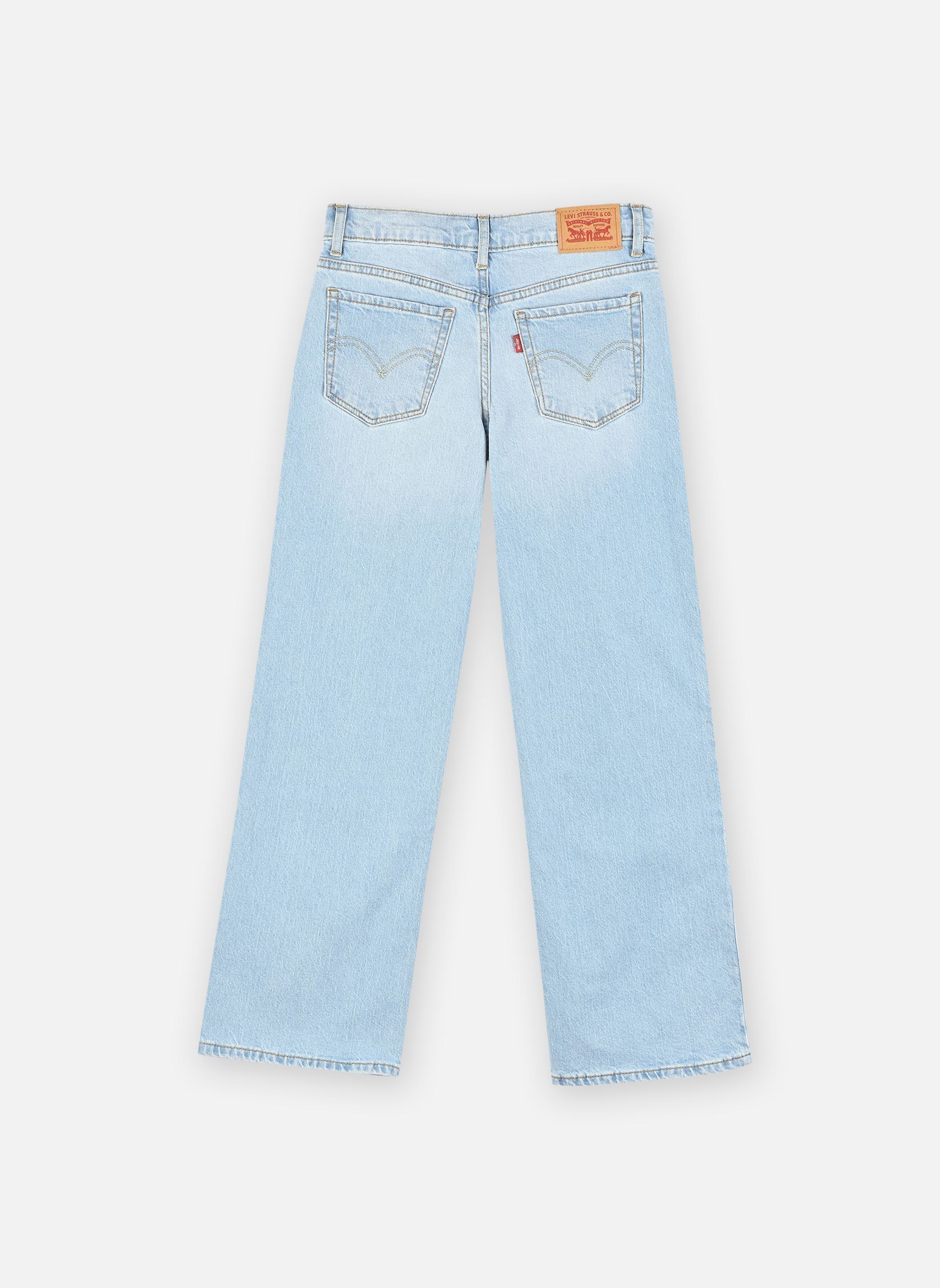 Jeans droits Wide Leg Jeans fille bleu Levi's Kids Jeans droits Wide Leg Jeans fille bleu OJAI LUXOR LAST