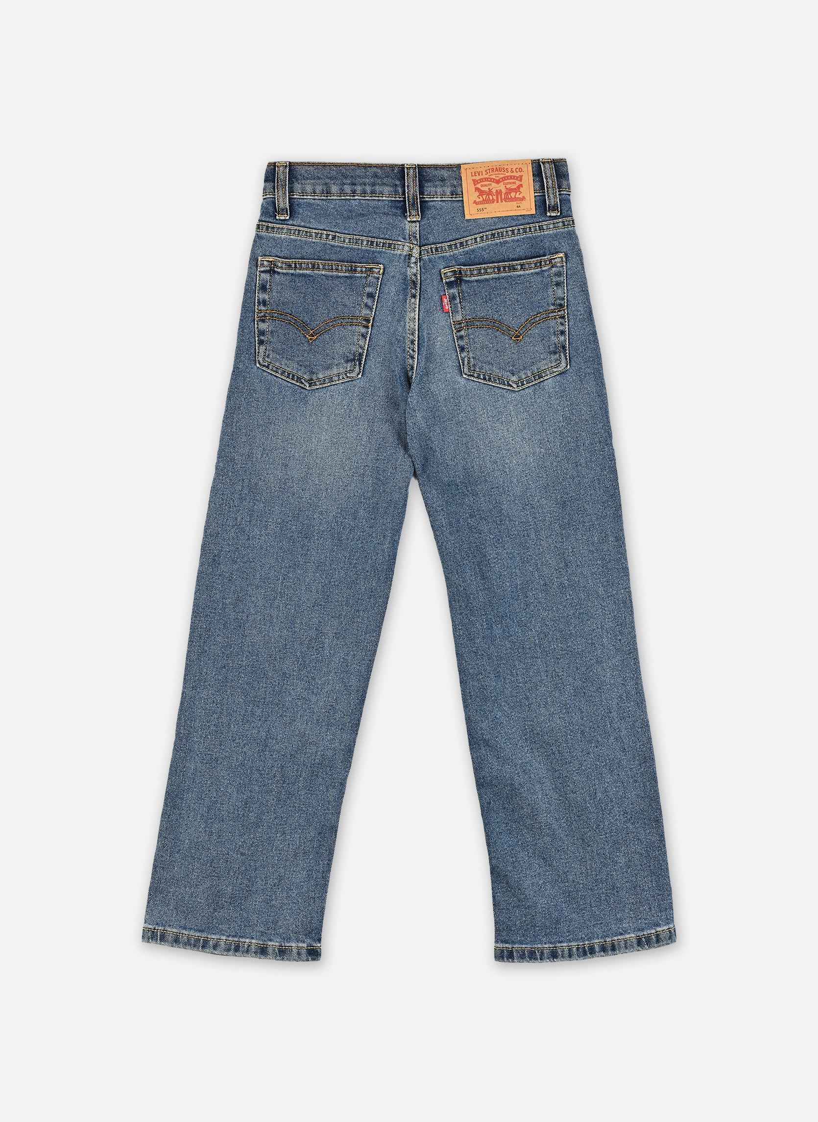 Straight Leg Jeans 555 Relaxed Straight Jeans jungen blau Levi's Kids Straight Leg Jeans 555 Relaxed Straight Jeans jungen blau BURBANK