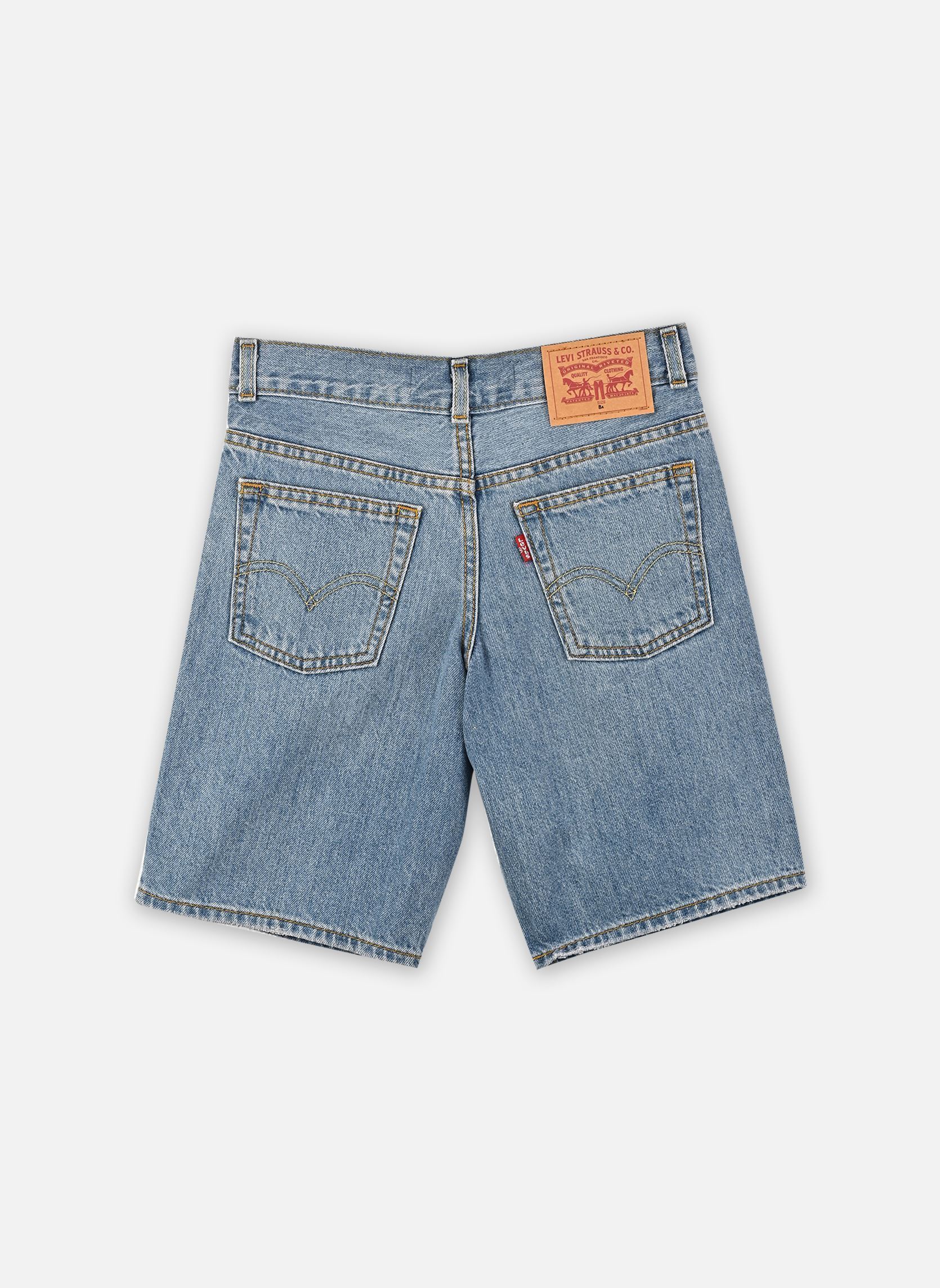 Shorts Skate Shorts jongens blauw Levi's Kids Shorts Skate Shorts jongens blauw FROM SCRATCH NO DESTRUCTION