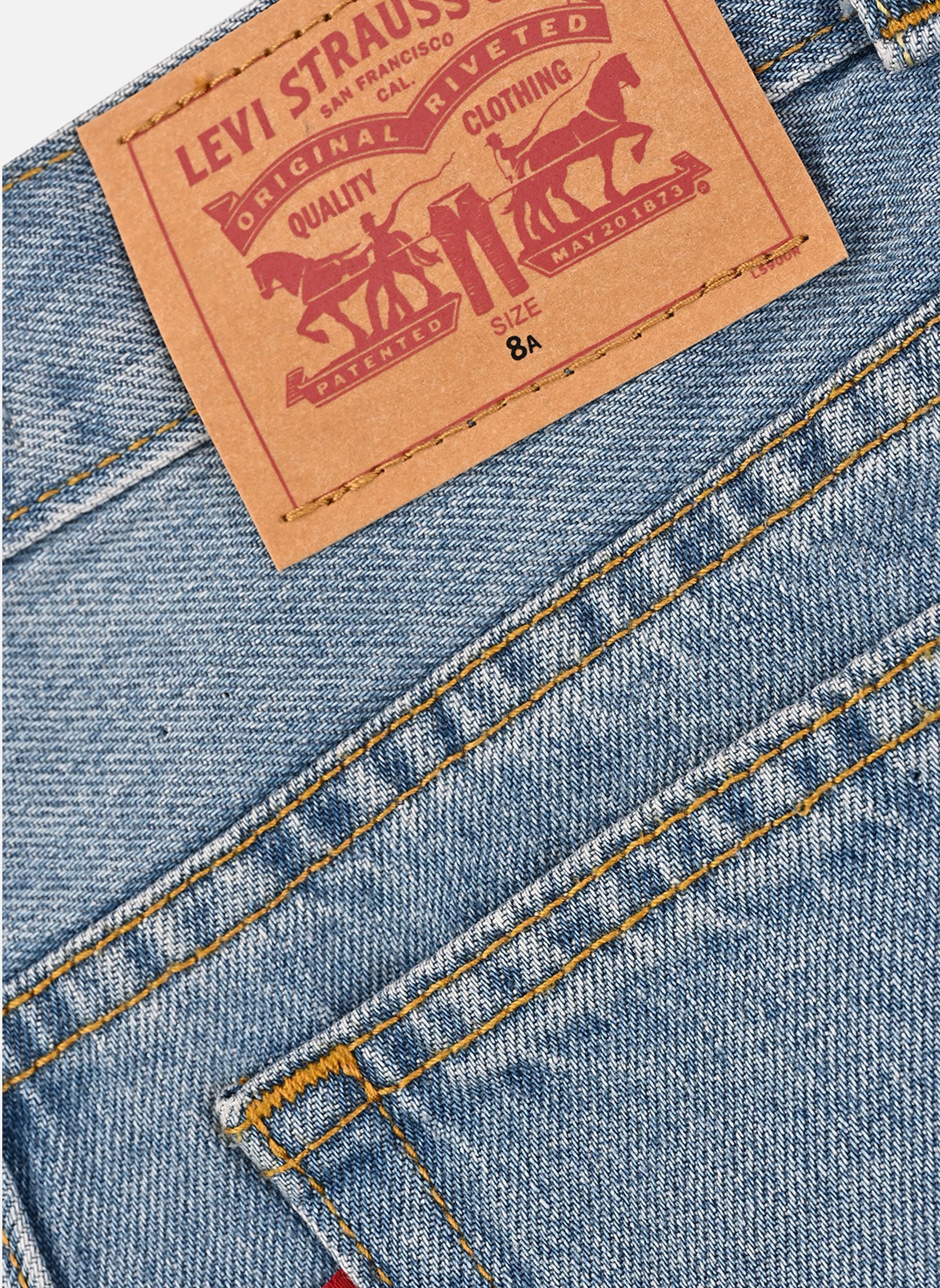 Shorts Skate Shorts jongens blauw Levi's Kids Shorts Skate Shorts jongens blauw FROM SCRATCH NO DESTRUCTION