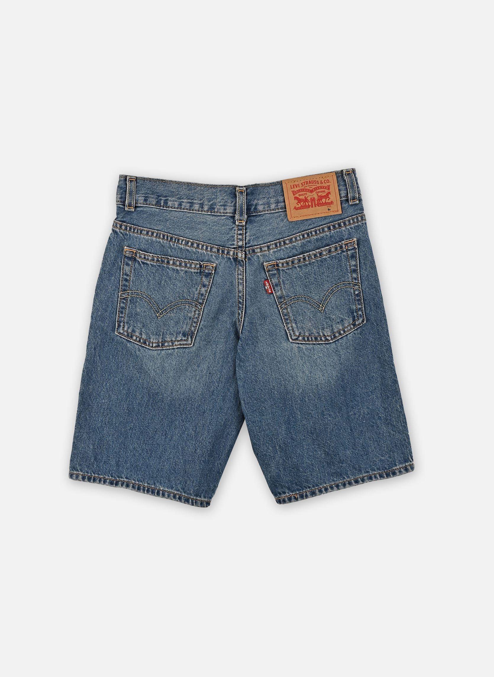 Shorts Skate Shorts jongens blauw Levi's Kids Shorts Skate Shorts jongens blauw INDIGO CHAMPION