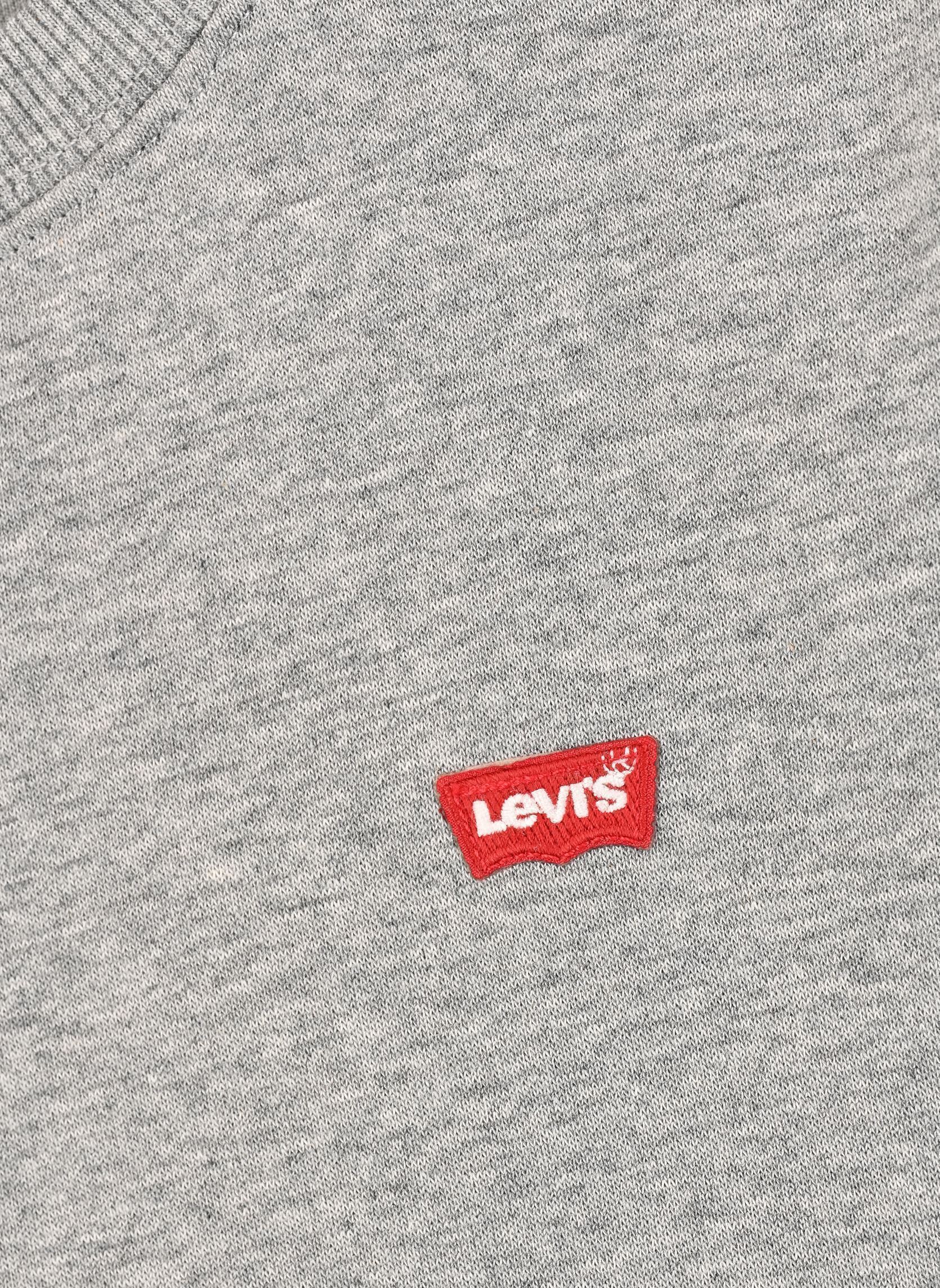 Kapuzenpullover Mini Logo Crewneck Sweatsh jungen grau Levi's Kids Kapuzenpullover Mini Logo Crewneck Sweatsh jungen grau GREY HEATHER