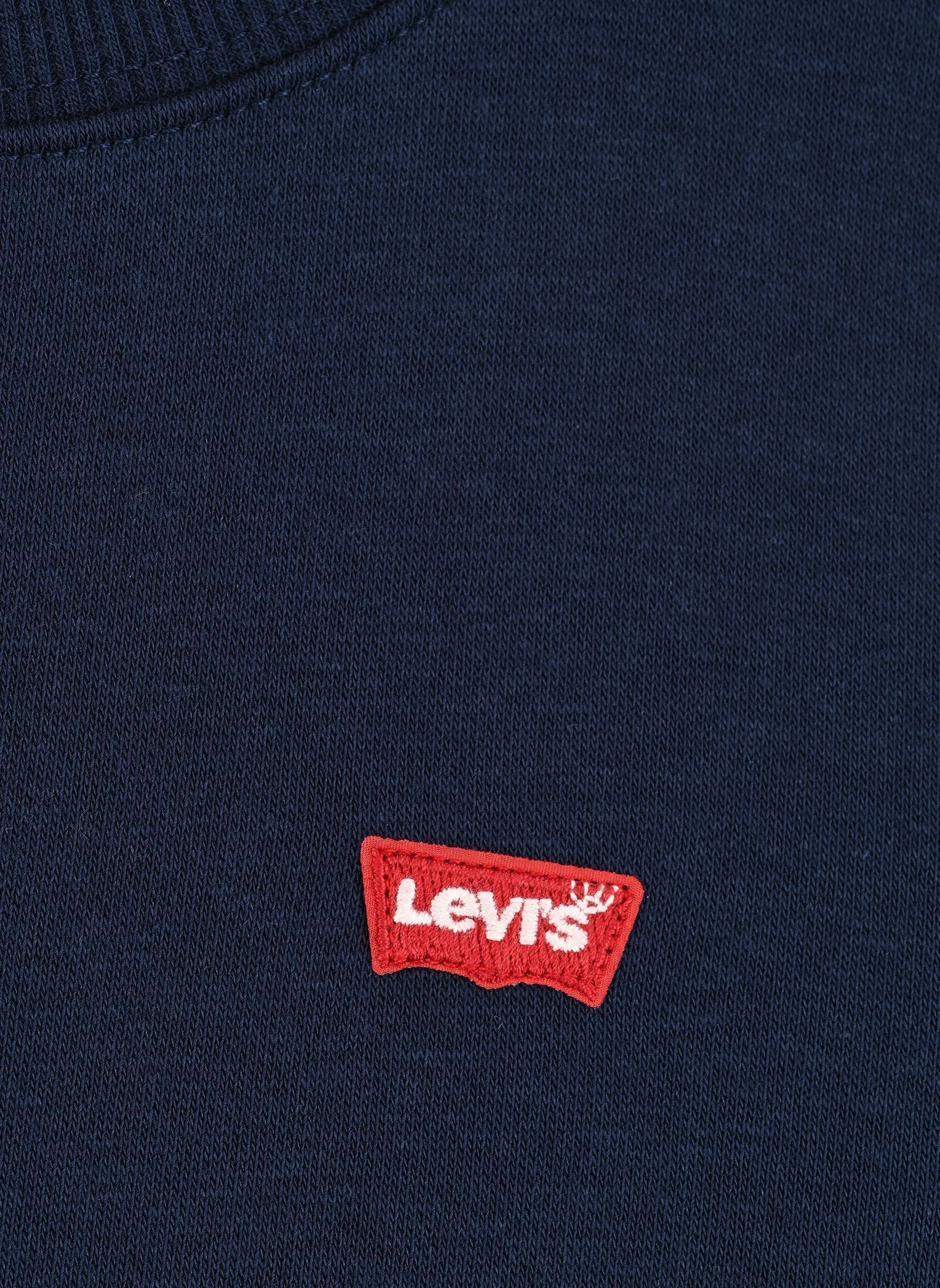 Hoodies Mini Logo Crewneck Sweatsh jongens blauw Levi's Kids Hoodies Mini Logo Crewneck Sweatsh jongens blauw DRESS BLUES