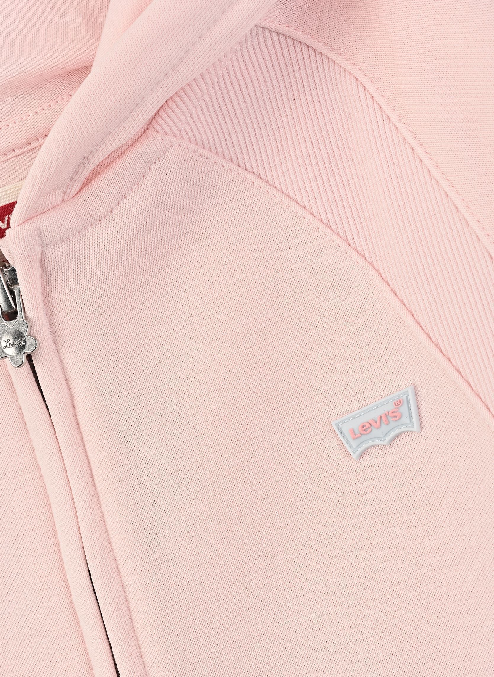 Sweats à capuche Lvg Meet And Greet Zip Up Hood fille rose Levi's Kids Sweats à capuche Lvg Meet And Greet Zip Up Hood fille rose CRYSTAL PINK